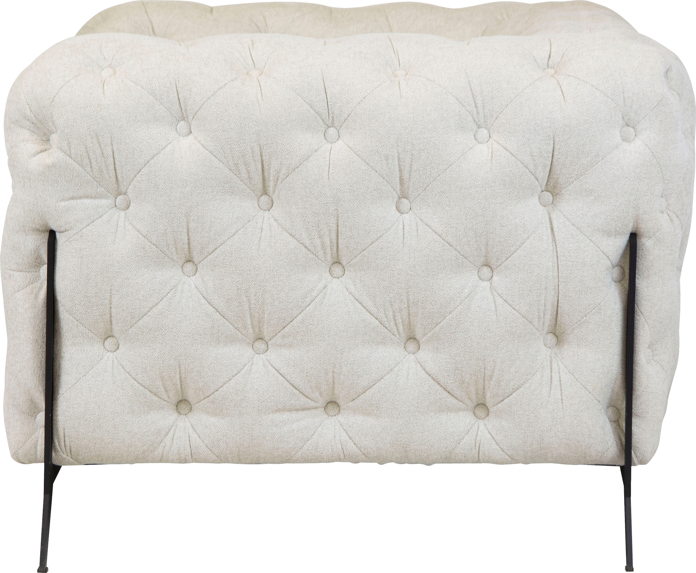 Leonique Chesterfield-Sessel »Amaury Sessel«, aufwändige Knopfheftung, moderne Chesterfield Optik, Fussfarbe wählbar