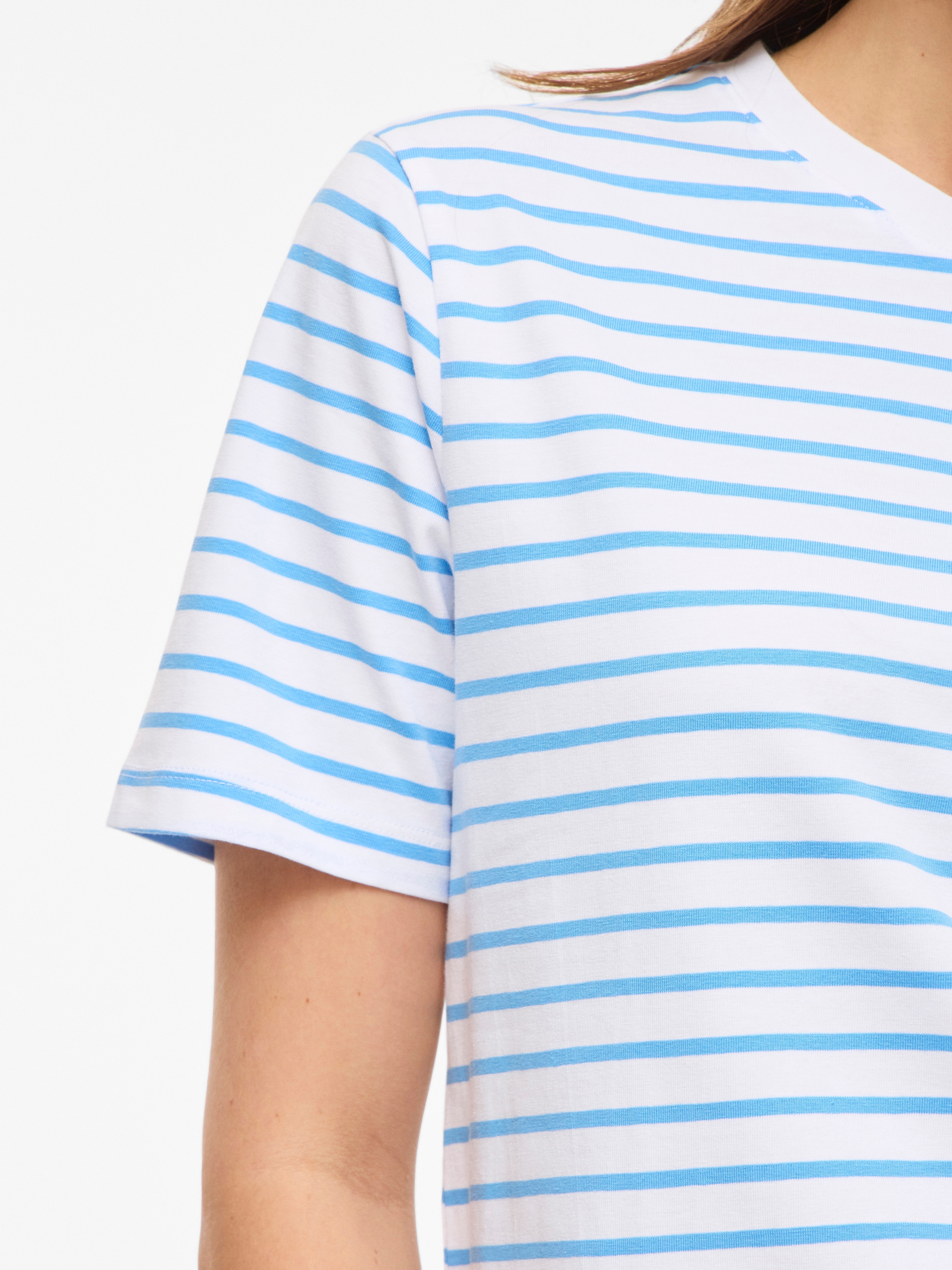 Vila Kurzarmshirt »VINORA S/S YD T-SHIRT - NOOS«