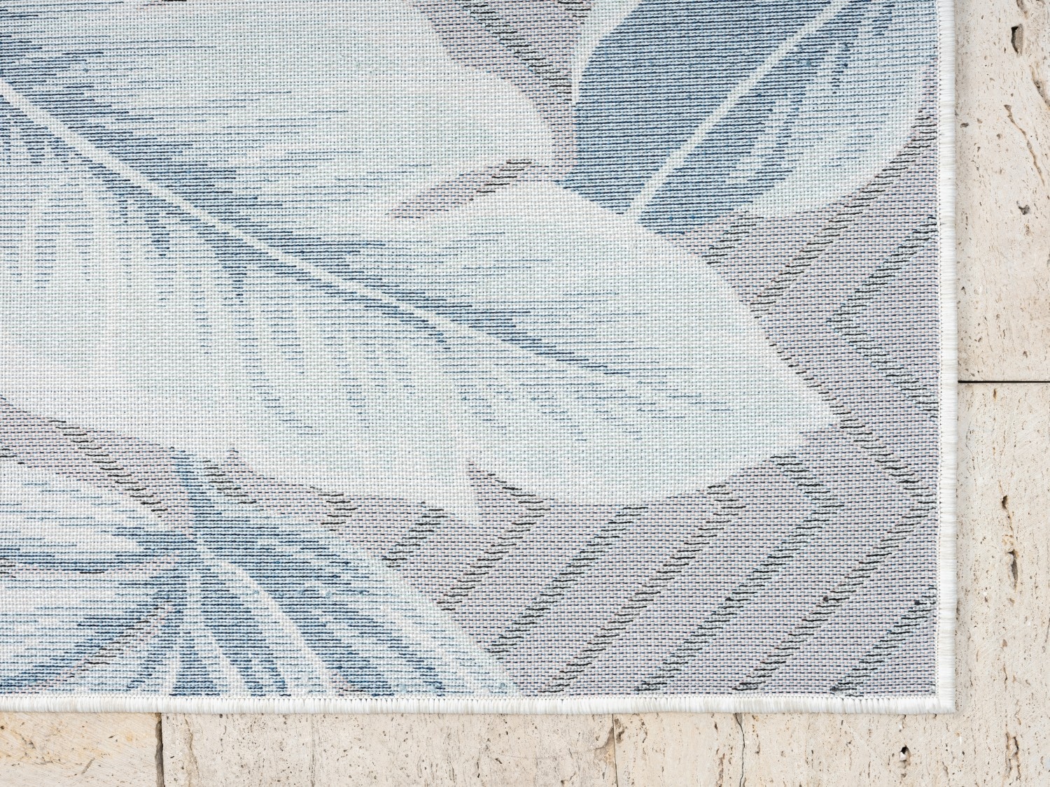 Myflair Möbel & Accessoires Teppich »Tiki, LAGERRÄUMUNG!« rechteckig 8 mm Höhe Blätter Motiv, Hoch-Tief Effekt, Outdoor geeignet, Balkon, Terrasse