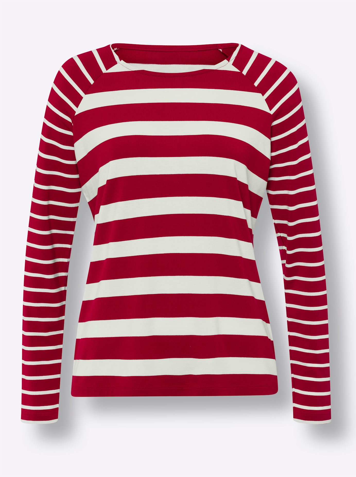heine Rundhalsshirt »Streifenshirt«, (1 tlg.)