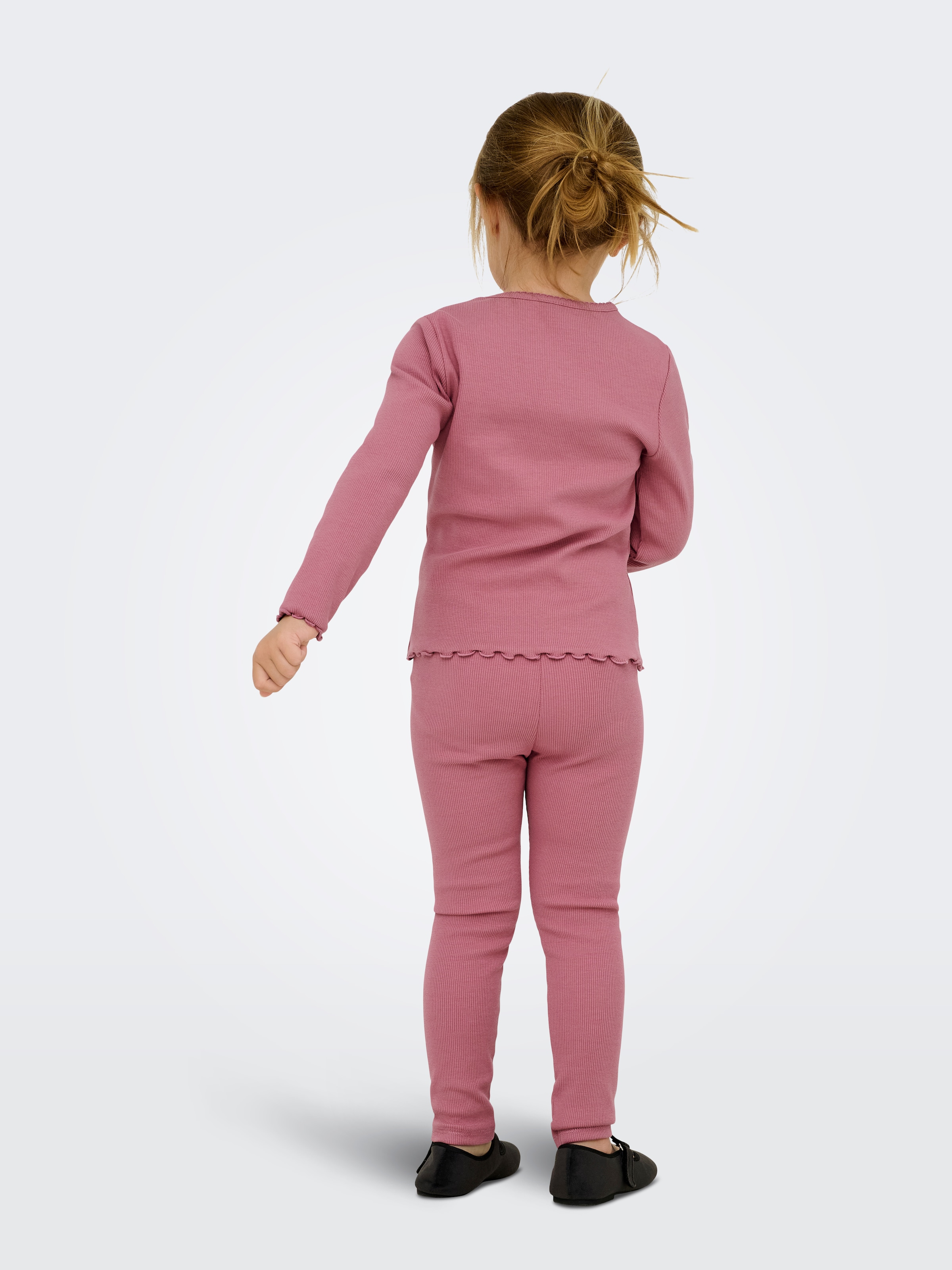 KIDS ONLY Leggings »KMGTRINNY SOLID LEGGING JRS NOOS«  mélange de coton, ajusté