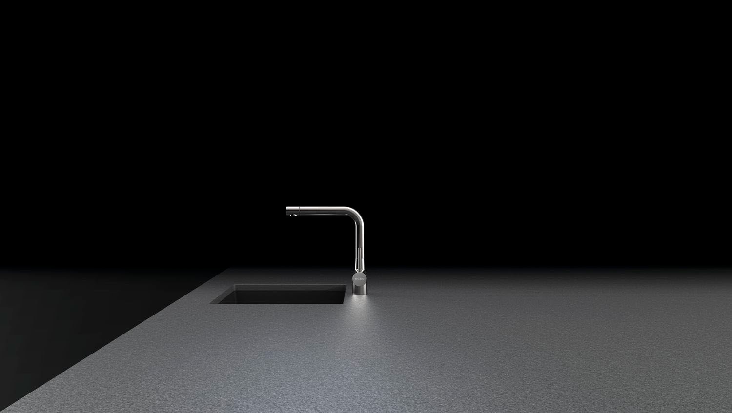 Schock Robinetterie de cuisine »LAIOS FA« Festauslauf, Flüsterperlator, Schwenkbereich 360°