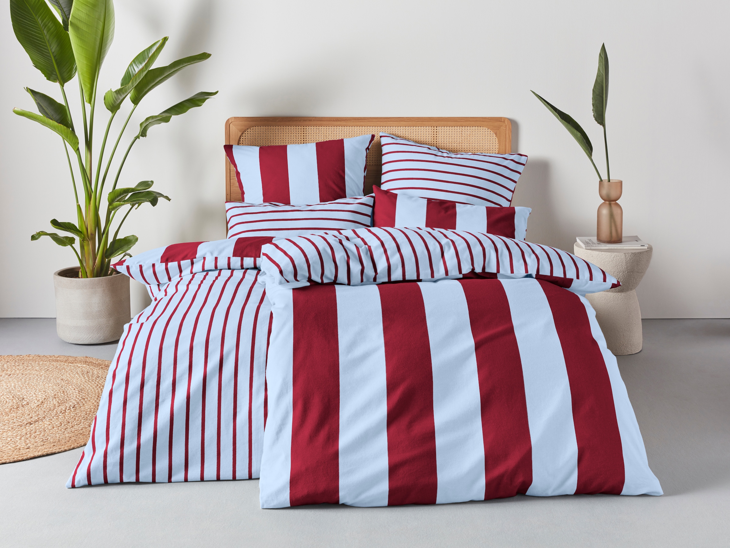 GOODproduct Linge de lit réversible »Sari Trend« 2 ab Gr. 135/200 cm, Bettwäsche in modernen Farben, trendig