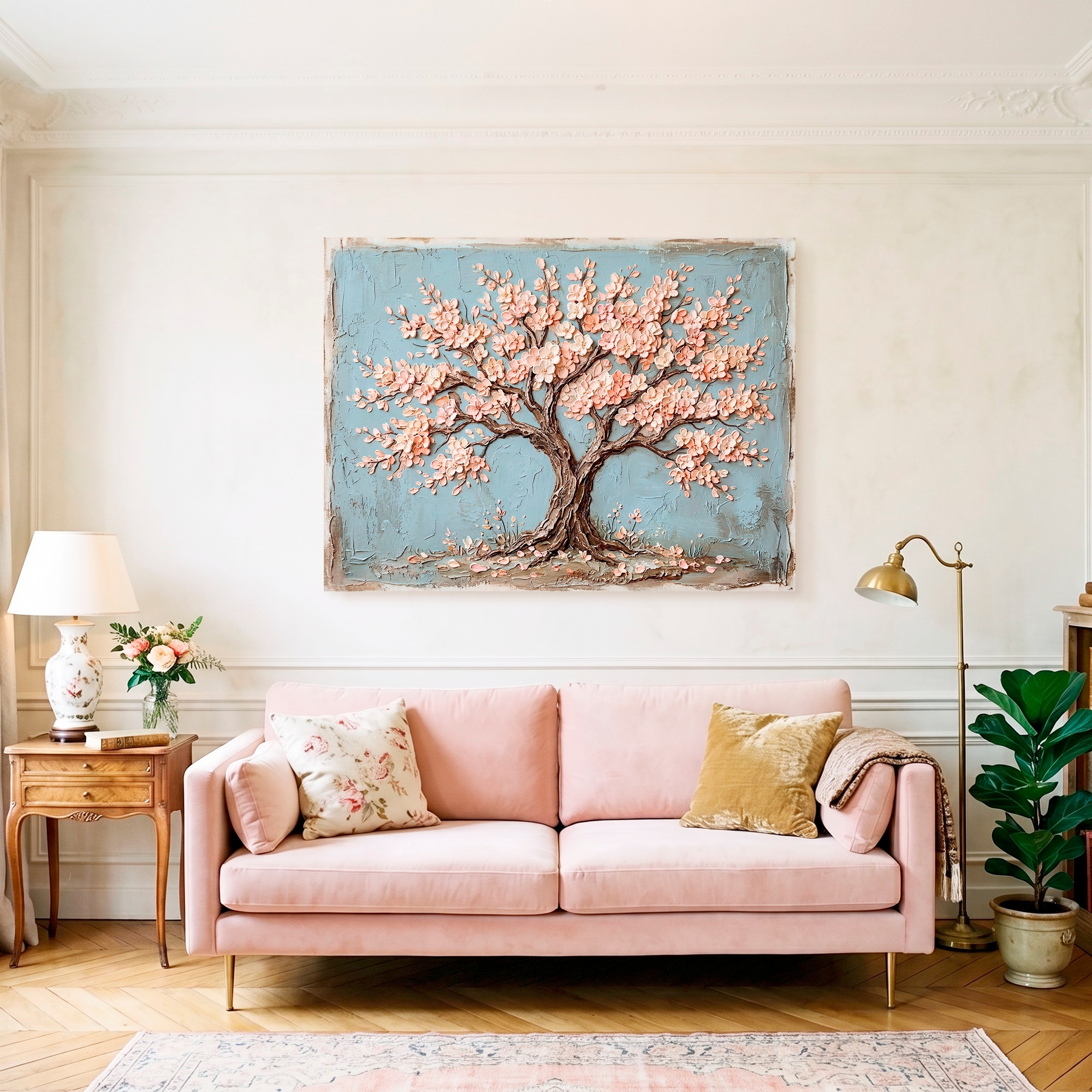 GOODproduct Leinwandbild »Baum in Blüte« Baumbilder 1 Stk. tlg. in verschied. Grössen