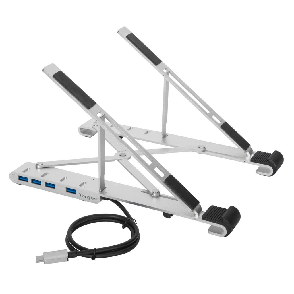 Targus Laptop-Ständer »Portable Stand with Integrated Hub (USB-A)«, bis 39,6 cm Zoll, (1 St.)