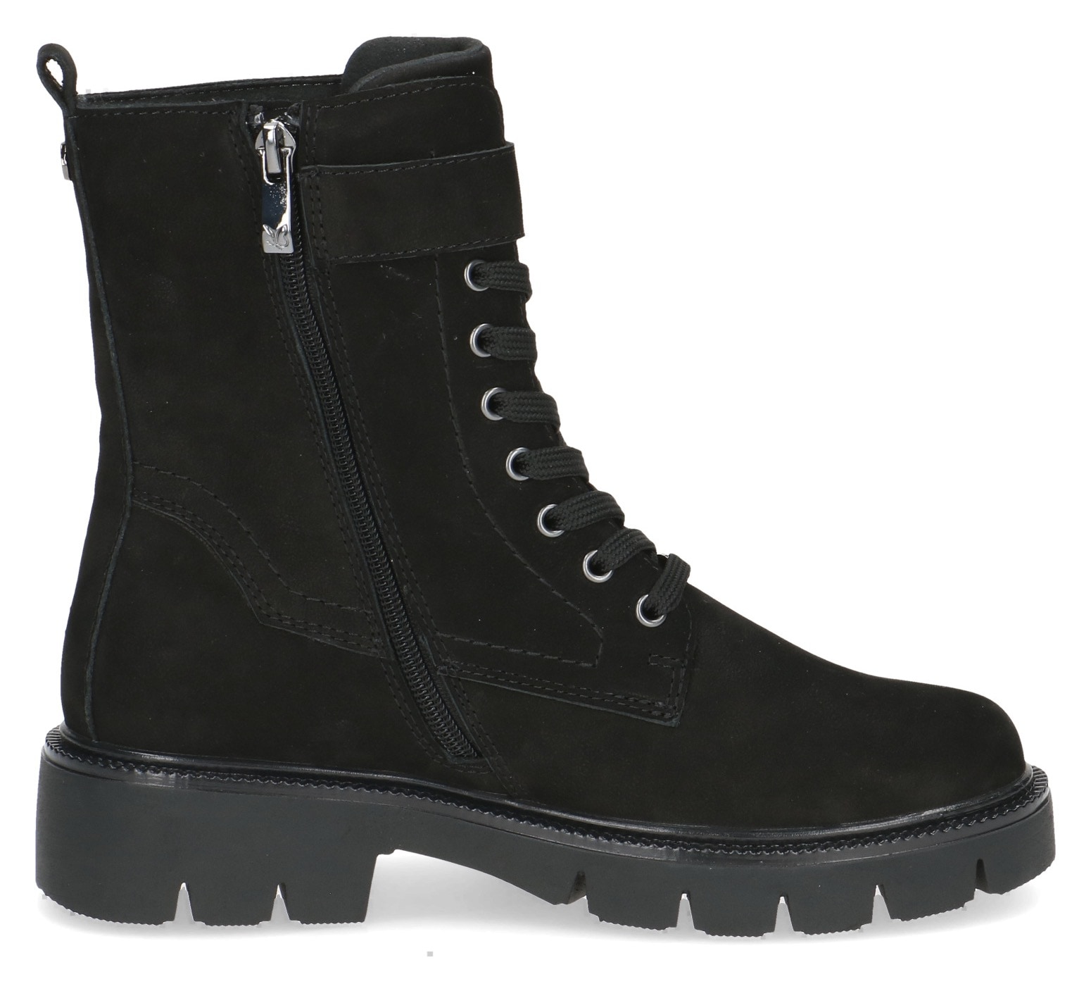 Caprice Schnürboots, Blockabsatz, Schnürstiefelette mit praktischem Wechselfussbett