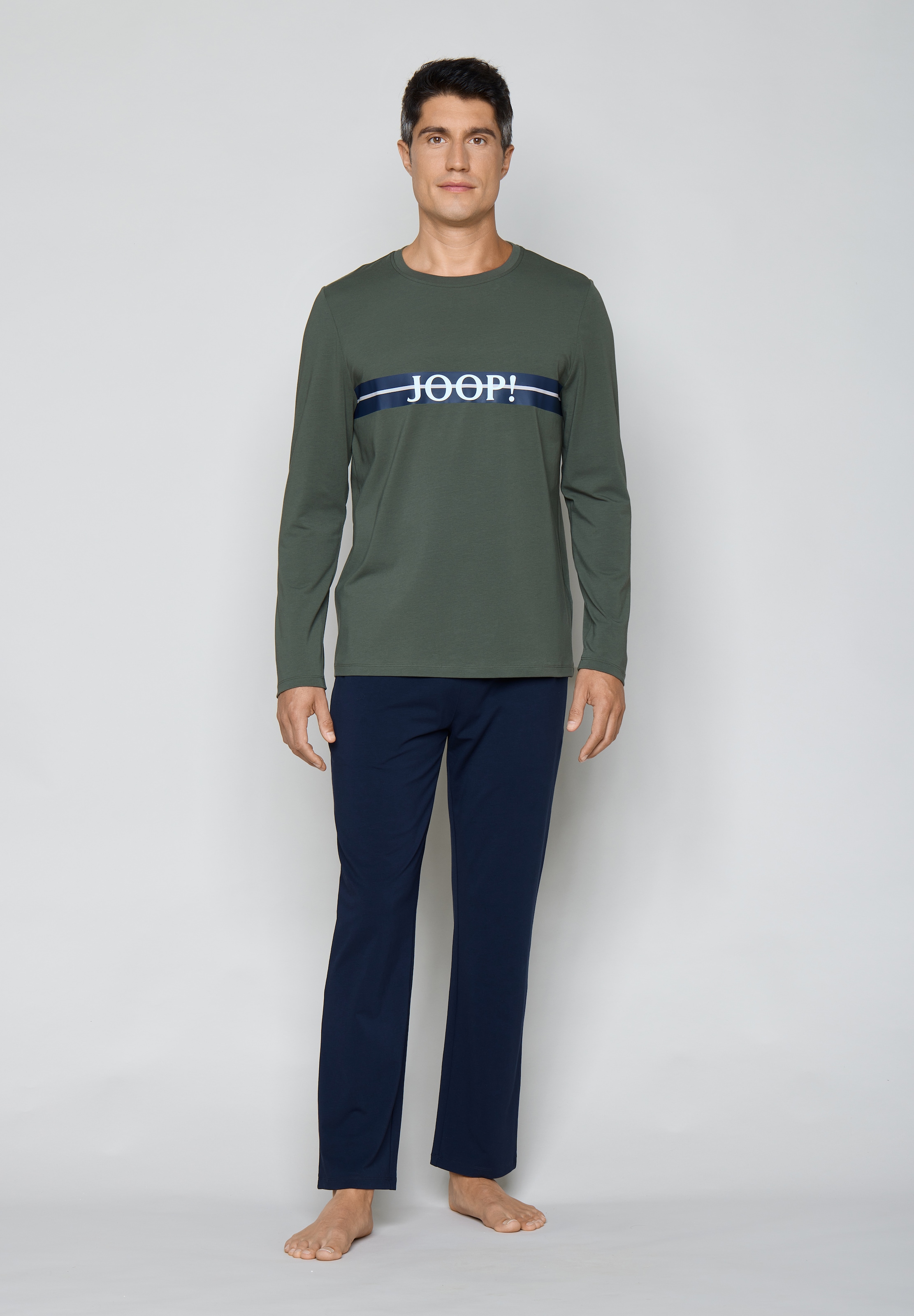JOOP! Pyjama en mélange de coton, de qualité jersey, style sportif et moderne