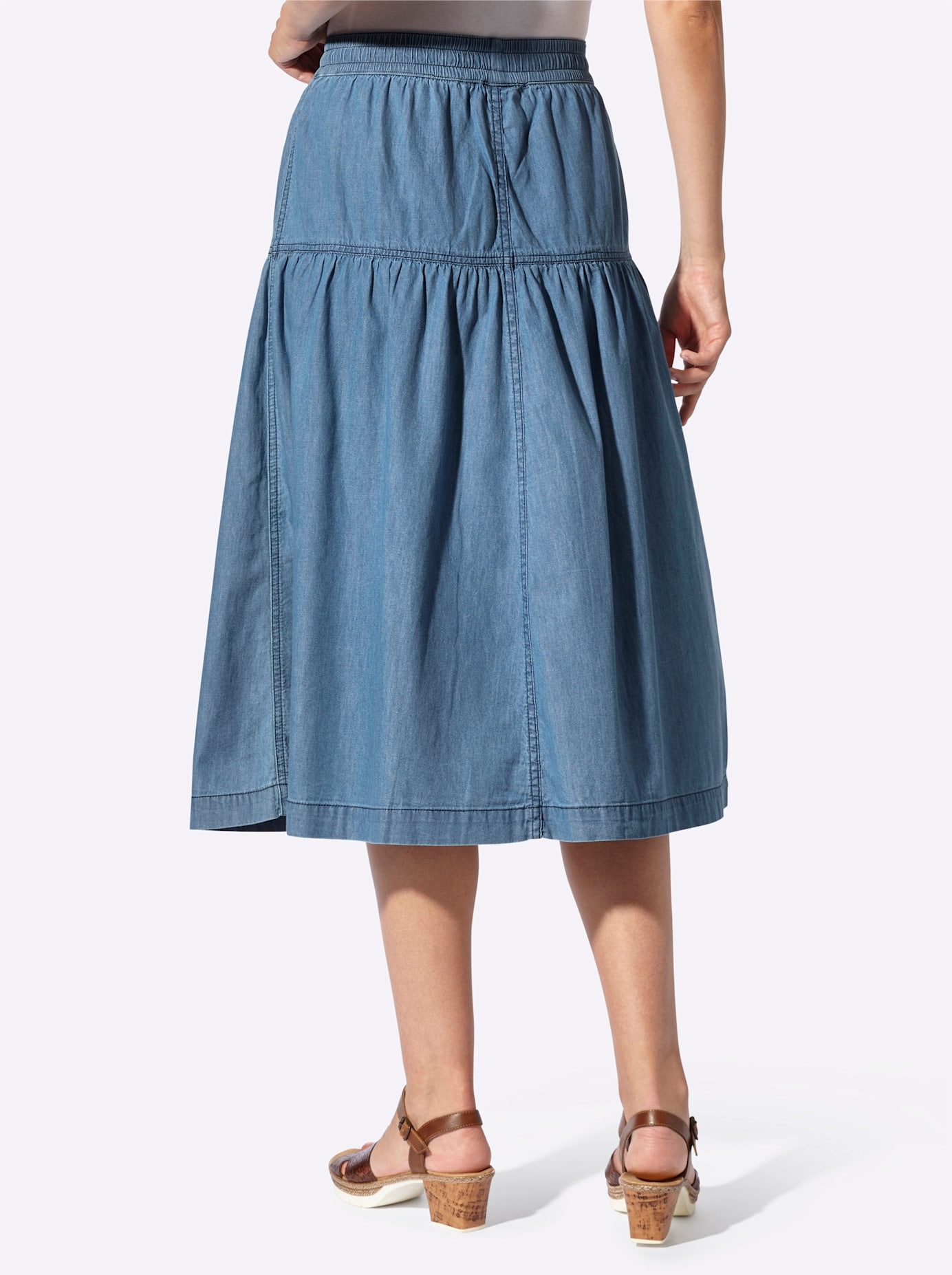 Classic Basics Jeansrock
