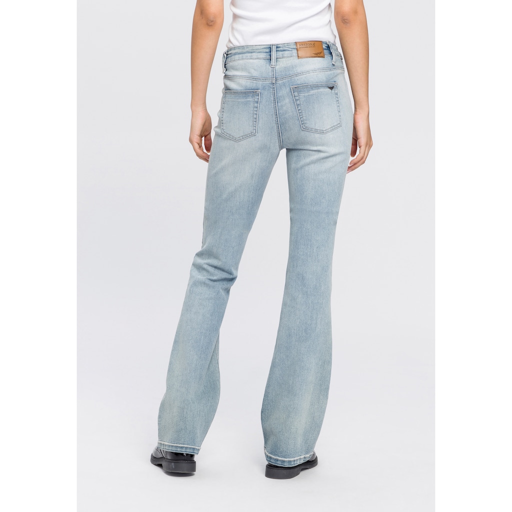 Arizona Bootcut-Jeans »Shaping«, High Waist