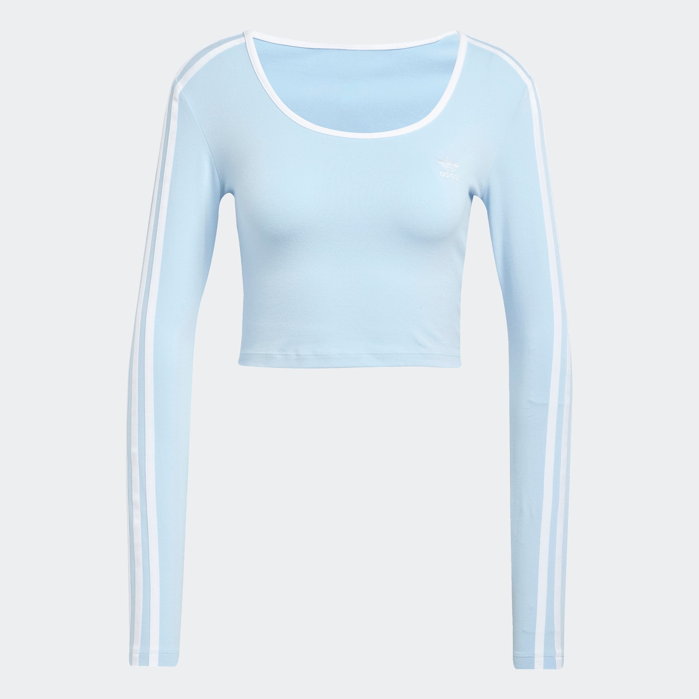 adidas Originals Langarmshirt »3S LS CROP«