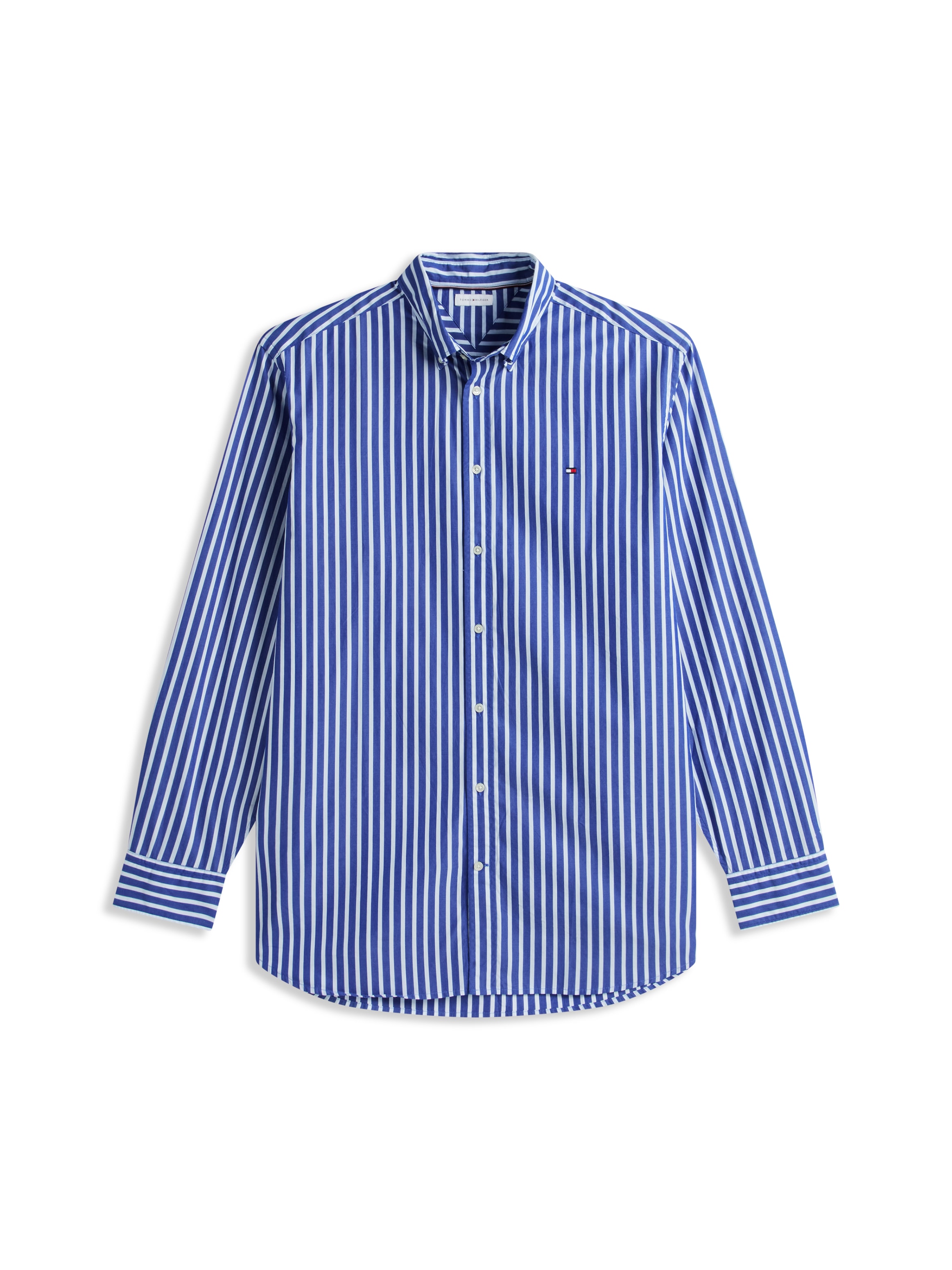 Tommy Hilfiger Big & Tall Chemise à manches longues »BT-FLEX POPLIN SEASONALSTRIPE« grandes tailles