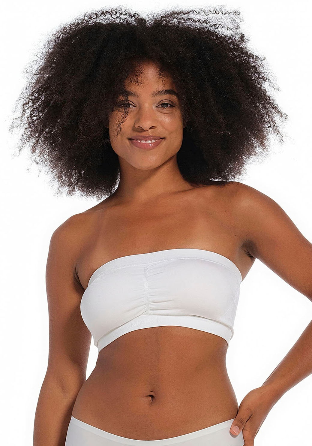 MAGIC Bodyfashion Bandeau-BH »Comfort Bandeau«, mit herausnehmbaren Pads