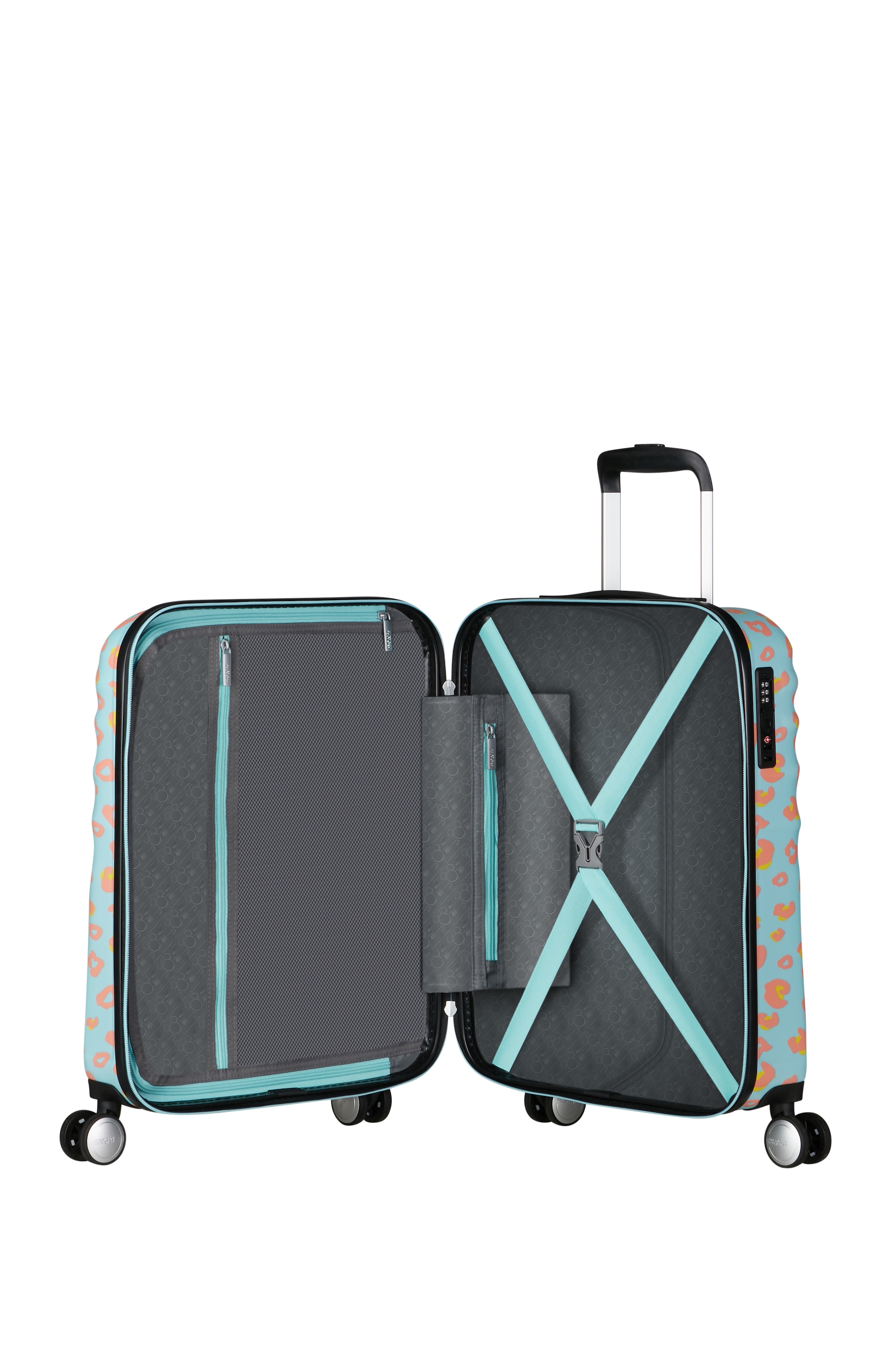 American Tourister® Hartschalen-Trolley »WAVEBREAKER DISNEY, verschiedene Motive« 36 l 4 Rollen Reisekoffer Reisegepäck