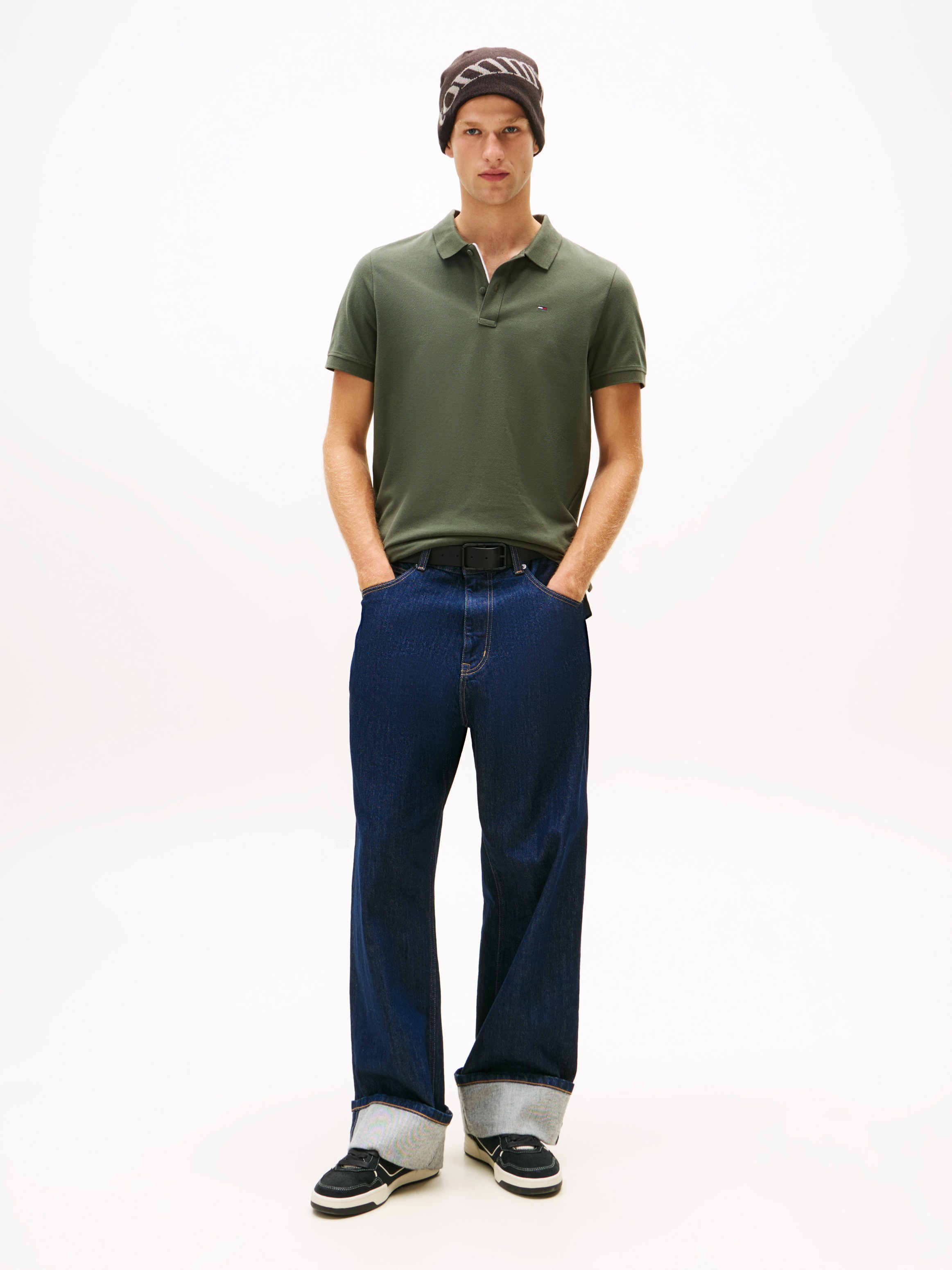 Tommy Jeans Poloshirt »TJM SLIM PLACKET POLO EXT«