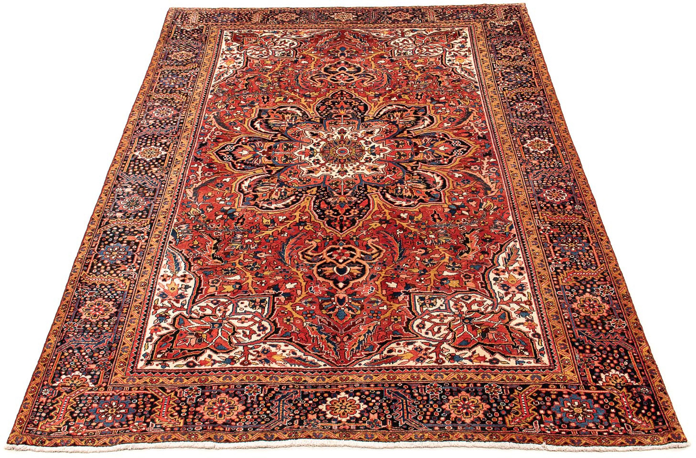 Image of morgenland Orientteppich »Perser - Nomadic - 400 x 300 cm - rost«, rechteckig, 10 mm Höhe, Wohnzimmer, Handgeknüpft, Einzelstück mit Zertifikat bei Ackermann Versand Schweiz