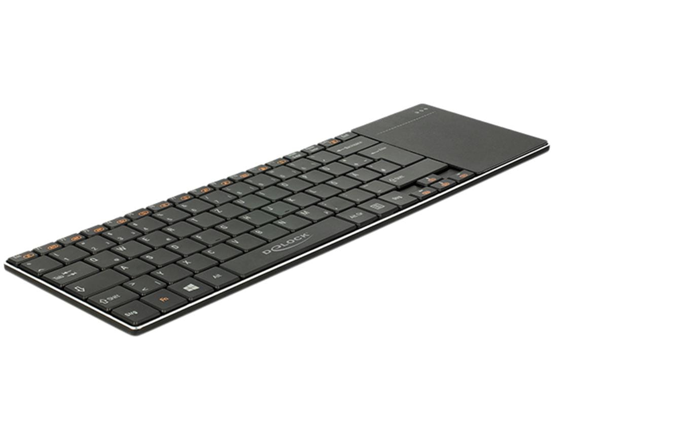 Delock Tastatur »12454 mit Touchpad«, (Ziffernblock-Touchpad)