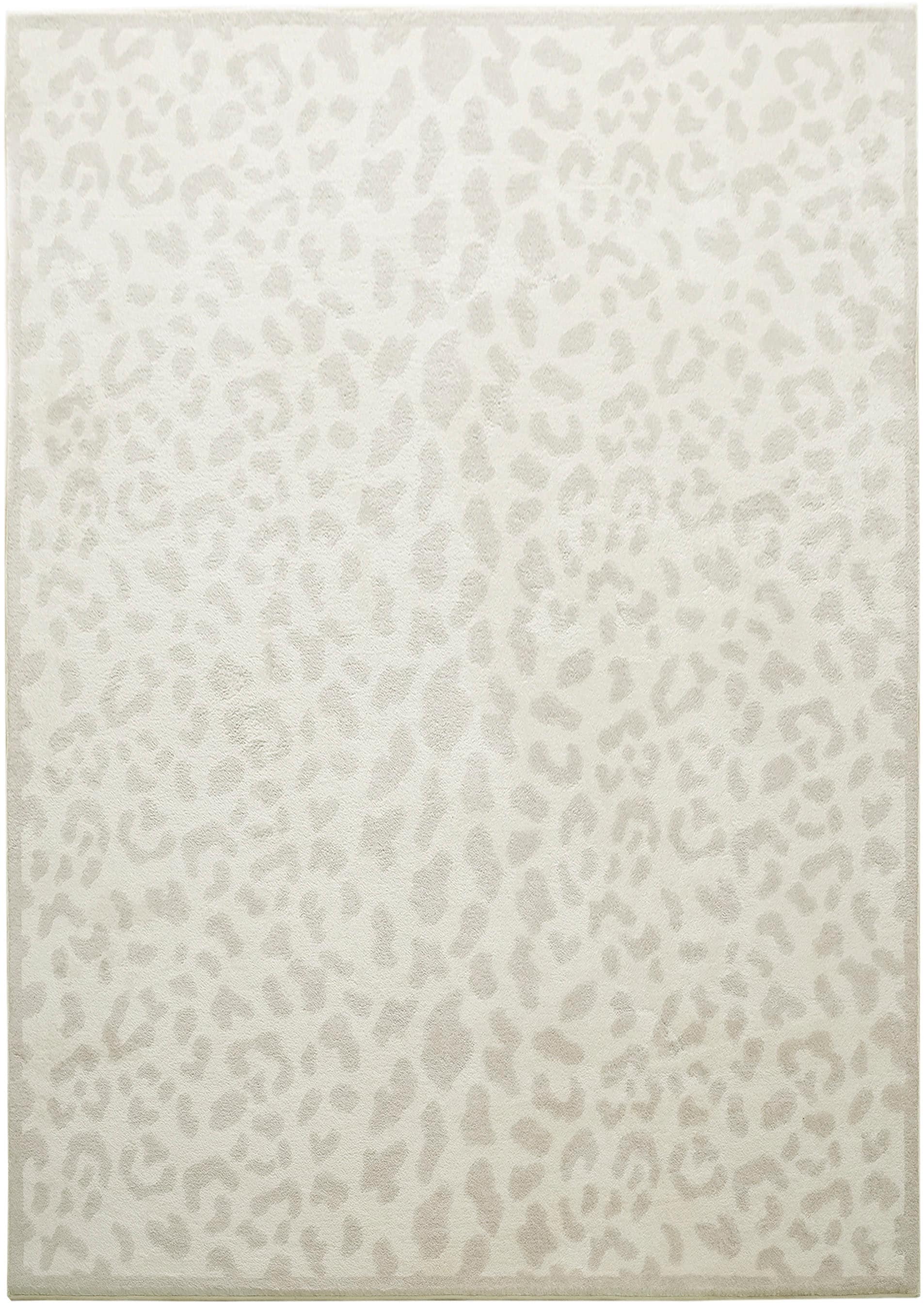 GOODproduct Teppich »Leo, mit trendigem Leopardenmuster, waschbar« rechteckig 12 mm Höhe kuschelig & weich, modern, Animal Print, Wohnzimmer, Schlafzimmer