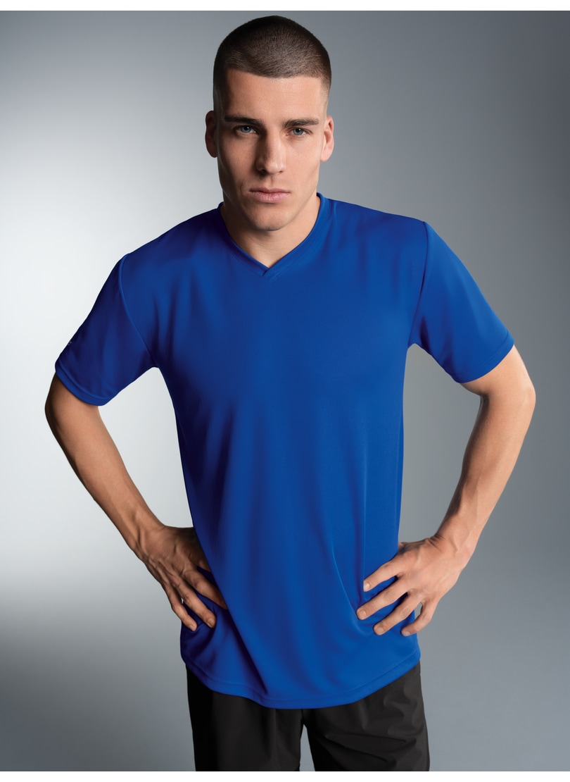 Trigema T-shirt »TRIGEMA V-Shirt COOLMAX®« 1 cuis