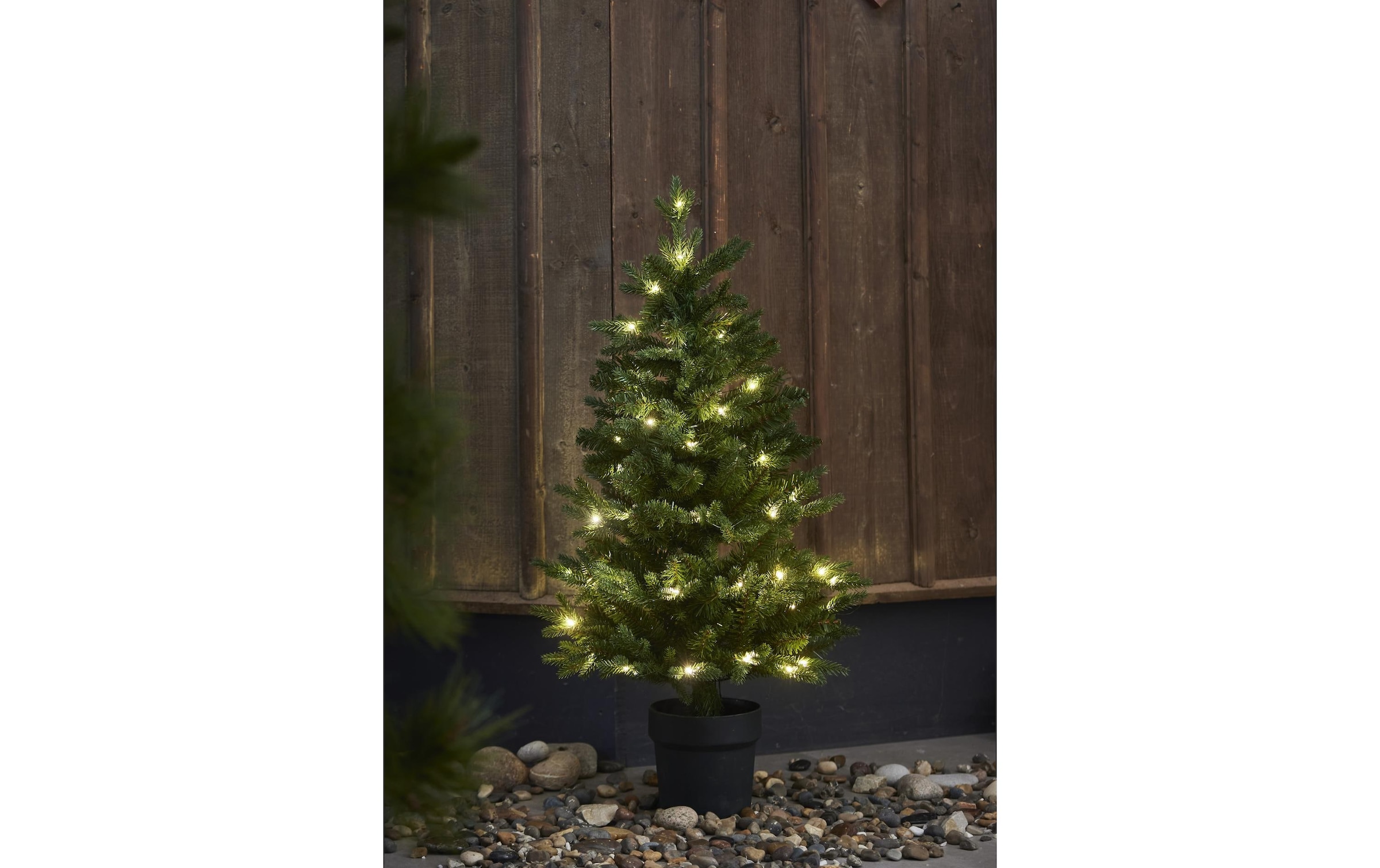   Künstlicher Weihnachtsbaum »Künstlicher Weihnachtsbaum Byske, 40 LED's, 90 cm Höhe«