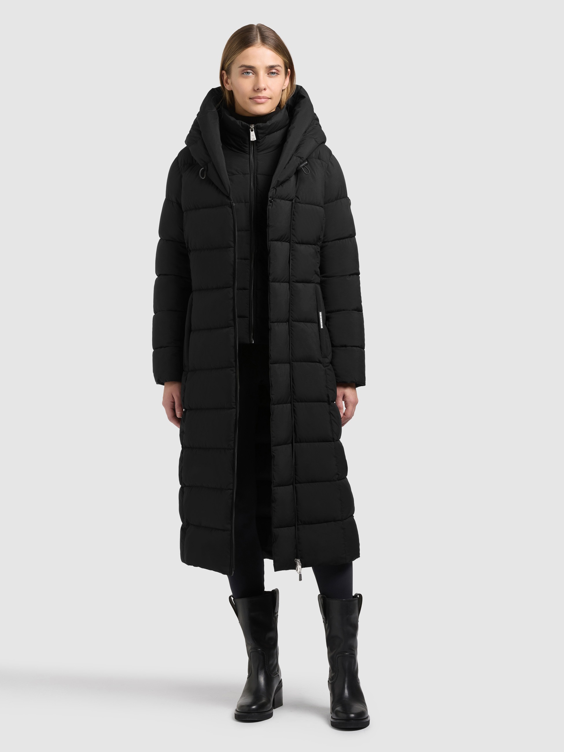 khujo Manteau matelassé »SANVE« poches zippées, une poche intérieure