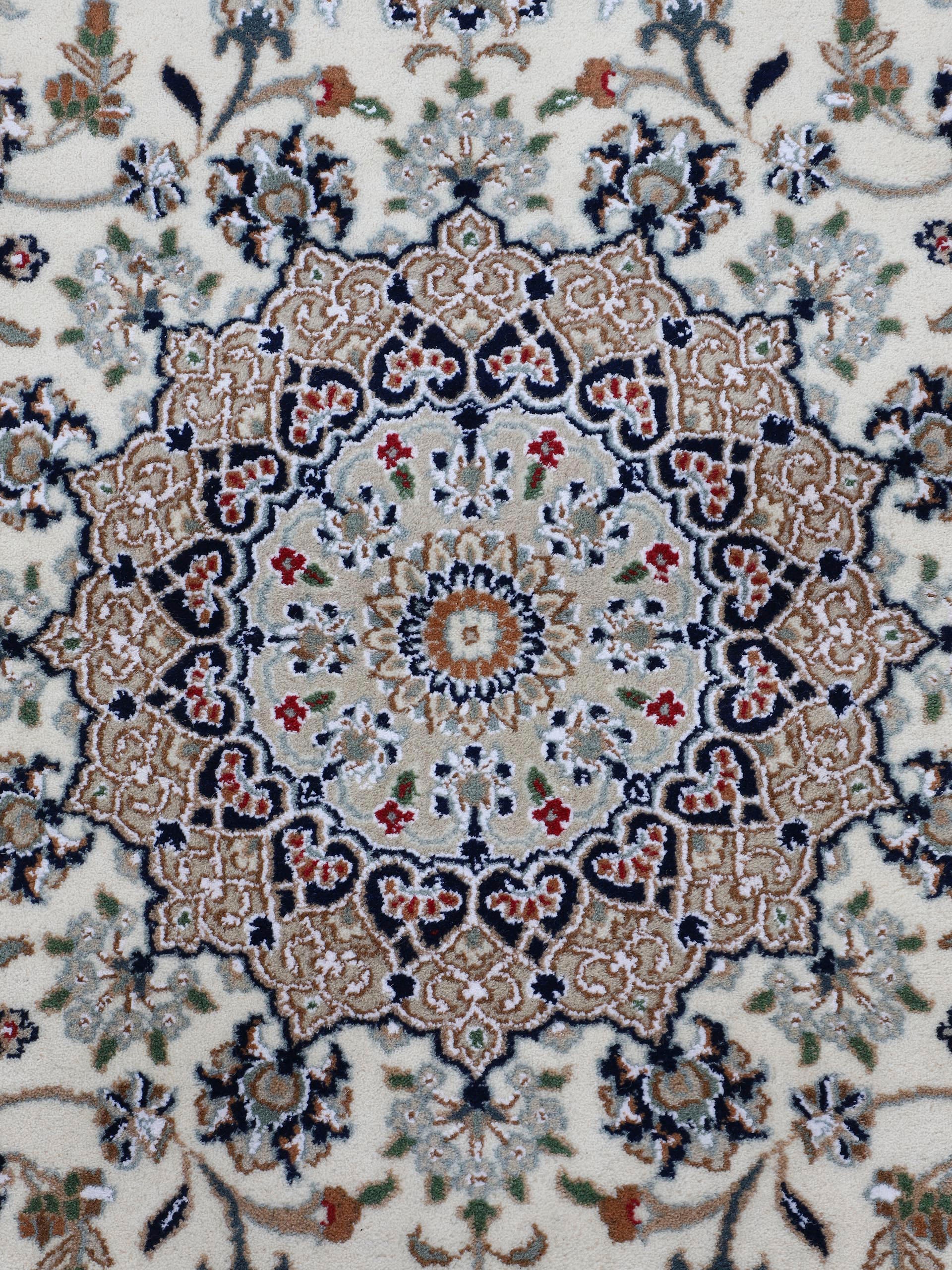 Woven Arts Orientteppich »Nain,  auch als Läufer«, rechteckig, 15 mm Höhe, handgeknüpft, Wohnzimmer, reine Wolle