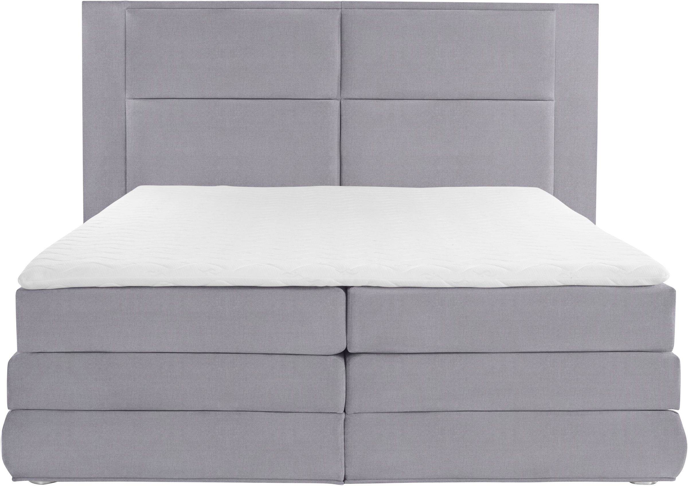 COLLECTION AB Boxspringbett »Copenhagen« inklusive Bettkasten, Topper, wahlweise mit LED-Beleuchtung