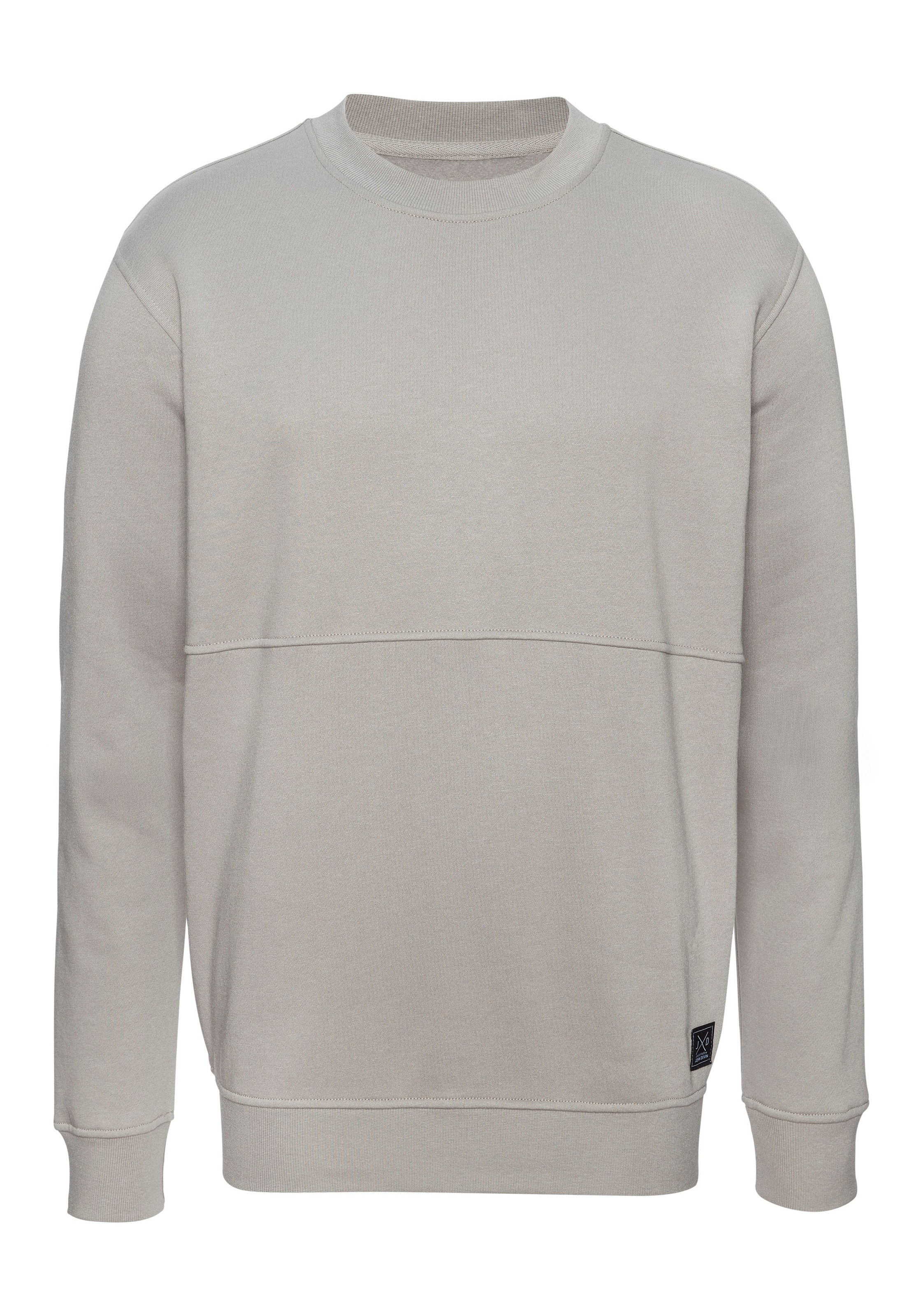 John Devin Sweat-shirt »- Pullover mit modischen Teilungsnähten«, Langarm, Sweatshirt mit Rundhals, Baumwollmischung
