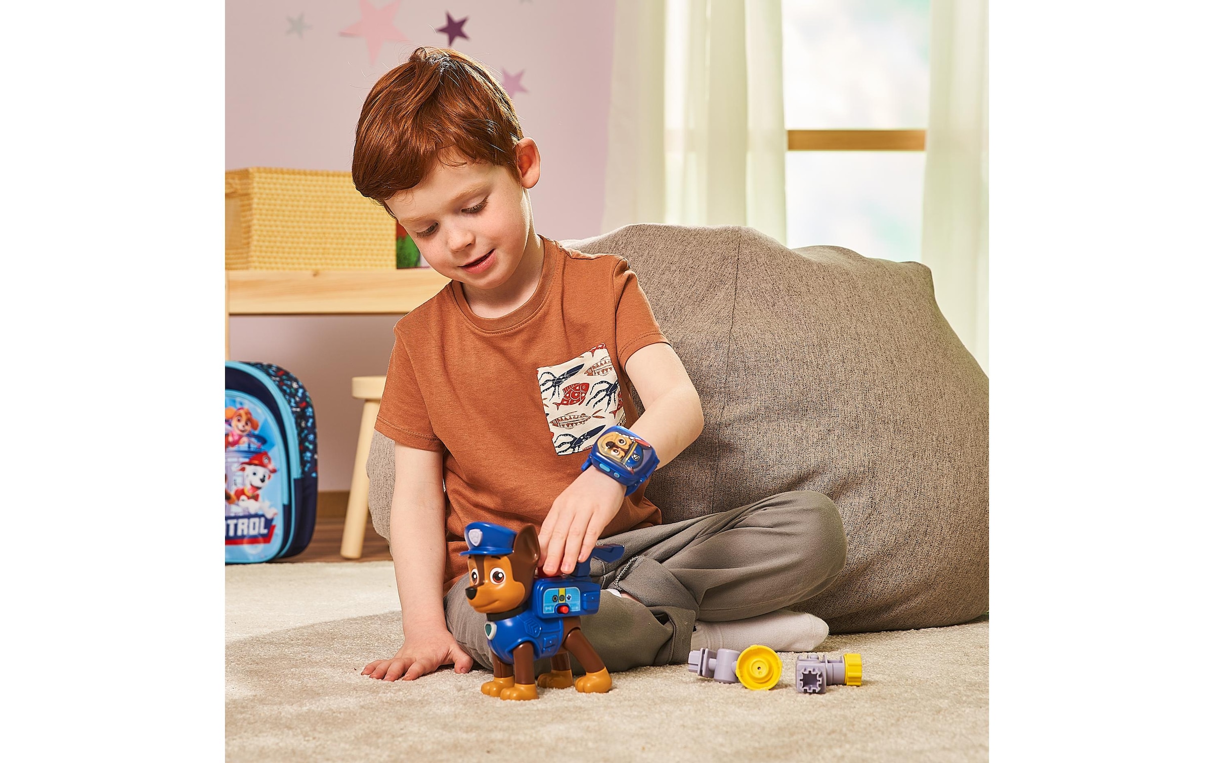 Vtech® Jouets éducatifs »Paw Patrol SmartPups Chase -DE- Blau/Mehrfarbig«