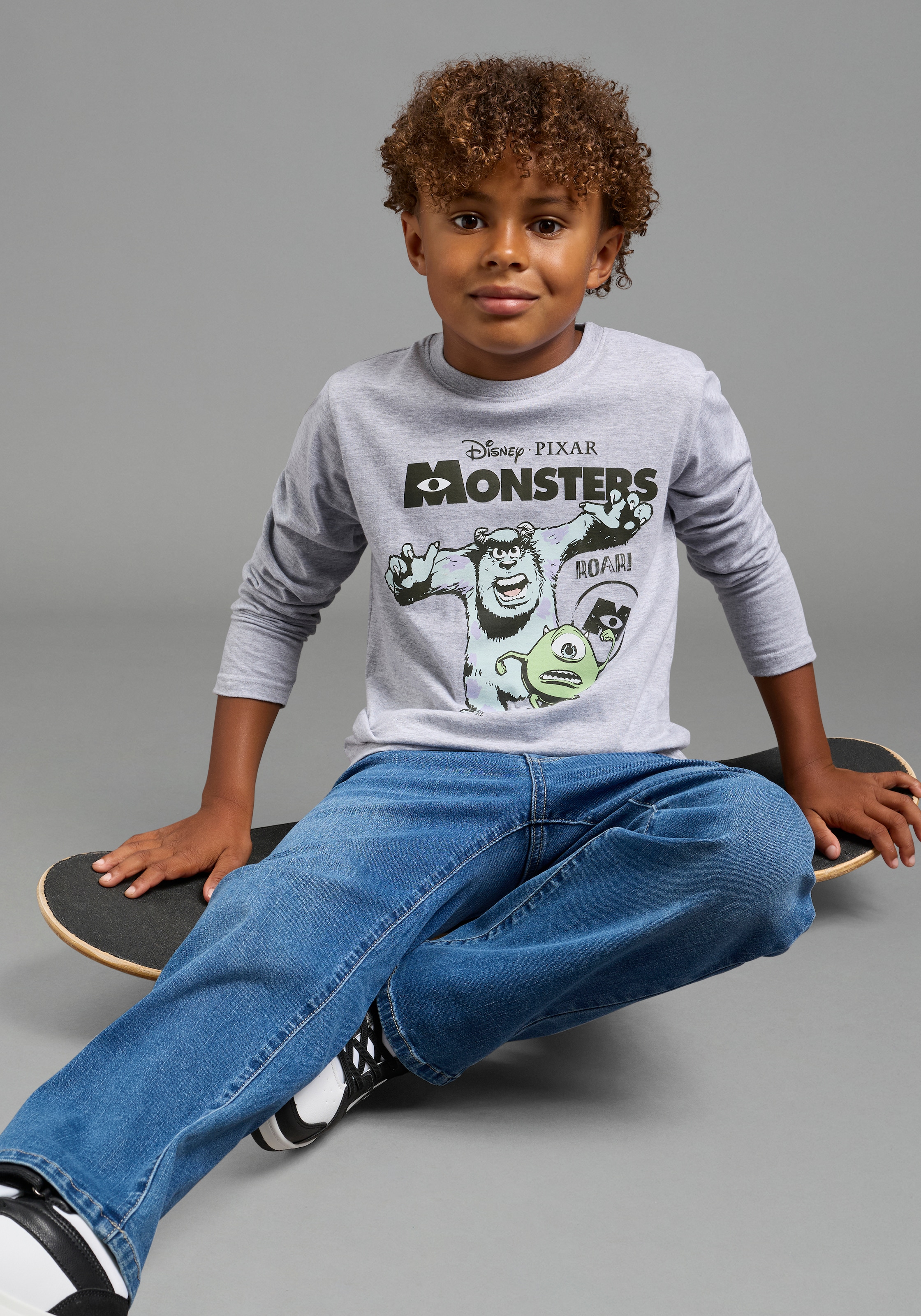 KIDSWORLD Langarmshirt »MONSTERS Shirt, Disney« Disney-Shirt, Basic-Passform, Langarm, mit modischem Druck