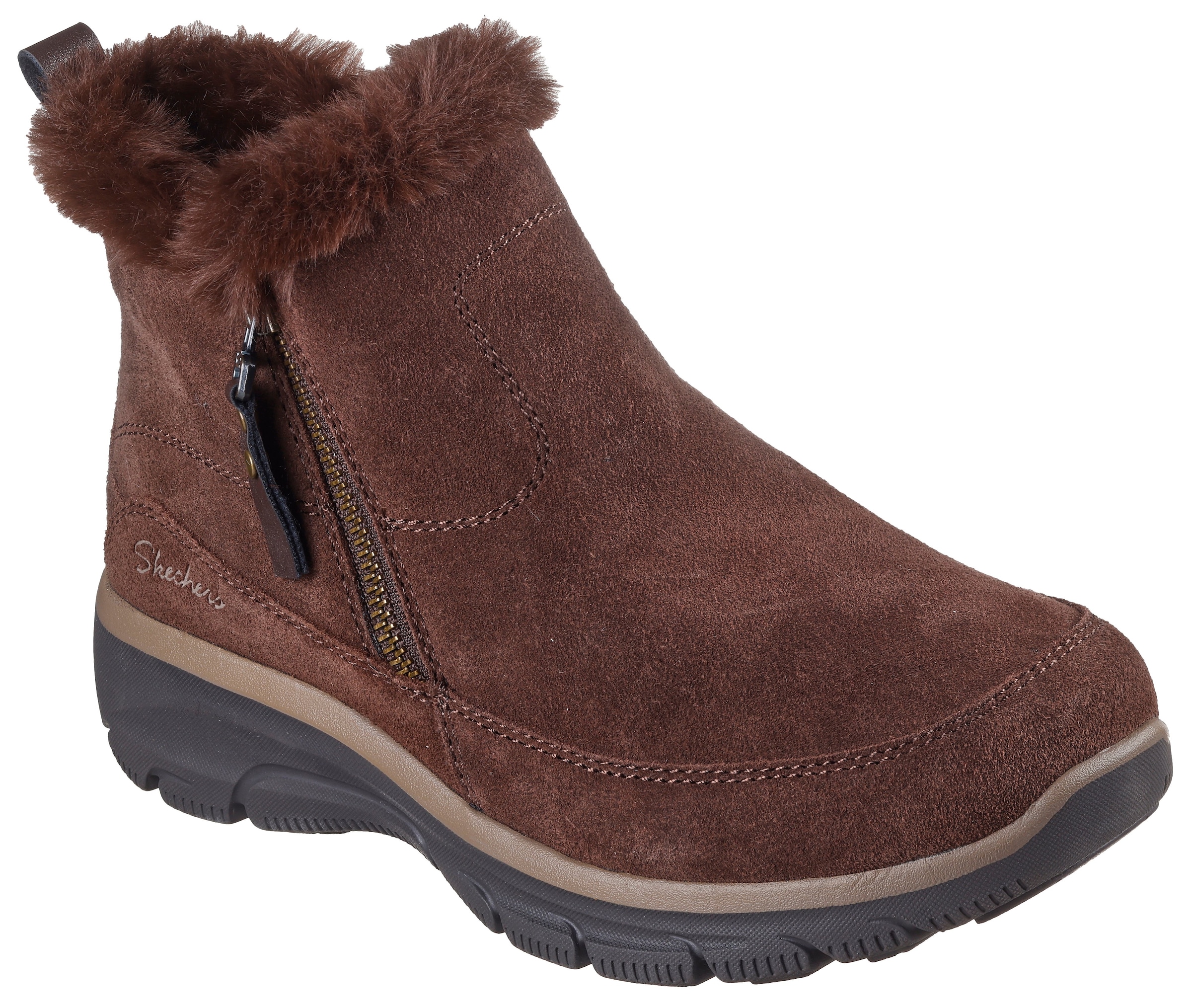 Skechers Winterboots »EASY GOING-COOL ZIP«  Winterschuh, Reissverschlussstiefel mit 3M Scotchgard-Imprägnierung