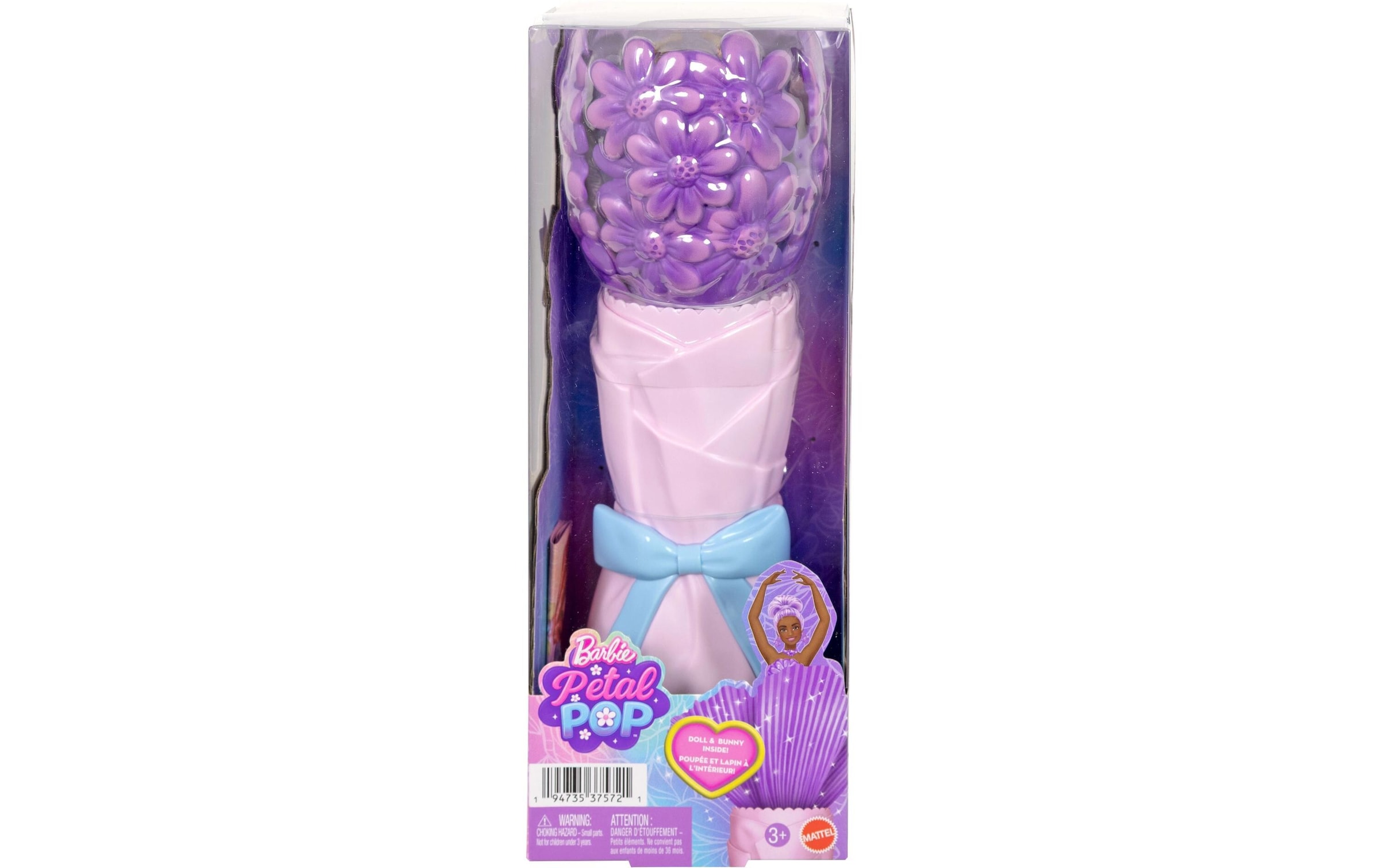 Barbie Anziehpuppe »Flower Surprise Puppe Lila Blümchen« Blumen-Überraschungspuppe
