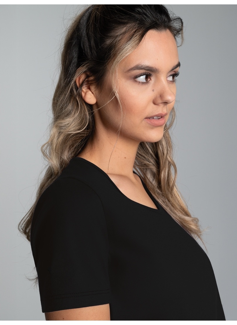 Trigema T-Shirt »TRIGEMA Damen T Shirt aus Biobaumwolle« 1