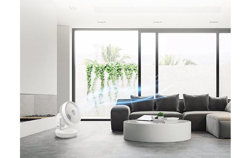 Tischventilator »Stylies by Koenig Tara Weiss«