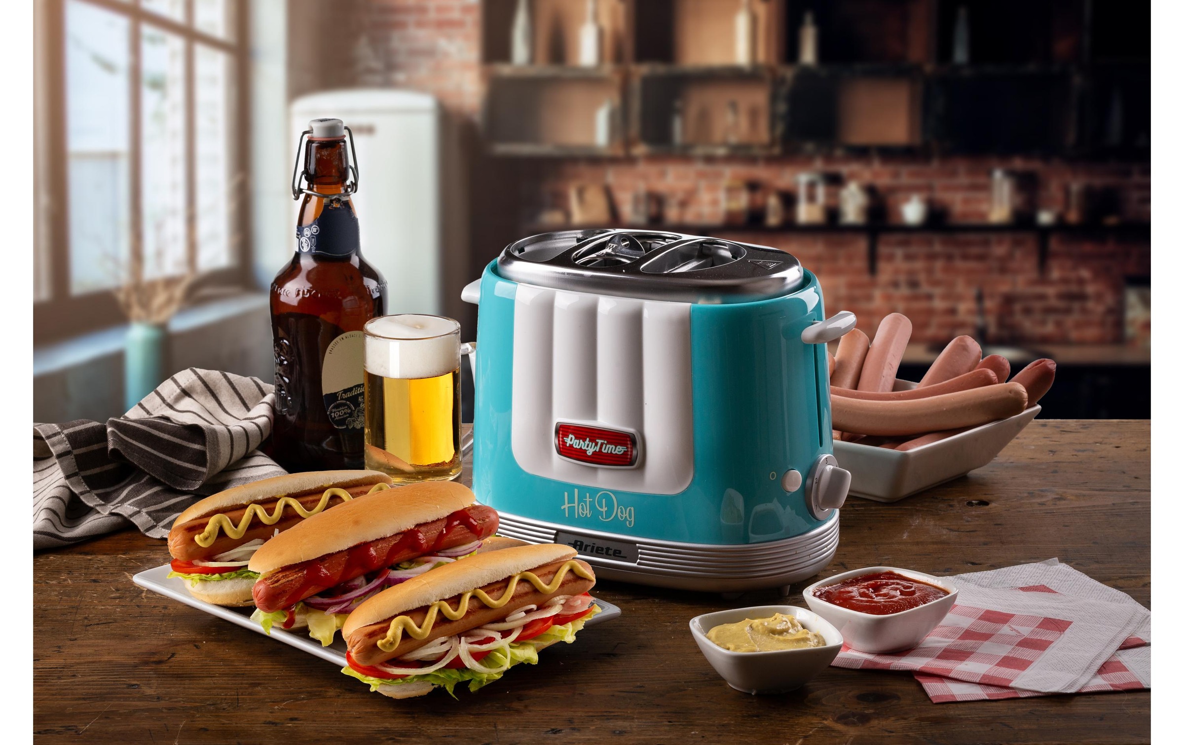 Ariete Hotdog-Maker »Ariete Party Time«, 650 W