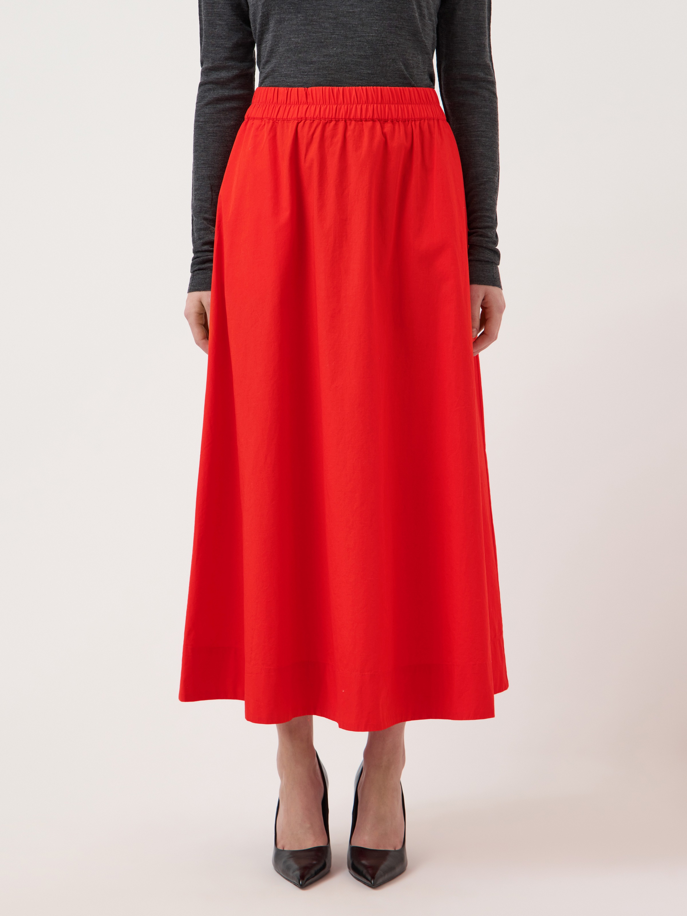 Image of Y.A.S Maxirock "YASCOLEA HW ANKLE SKIRT S. NOOS"