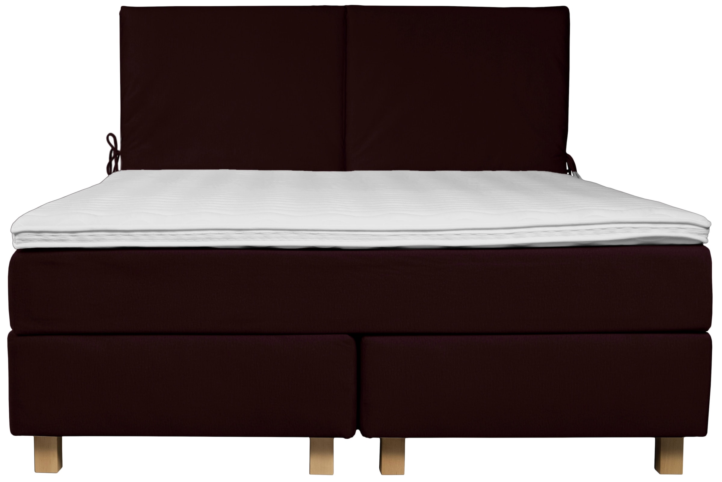 Home affaire Boxspringbett »Nele« inkl. Topper im schlichtem Design