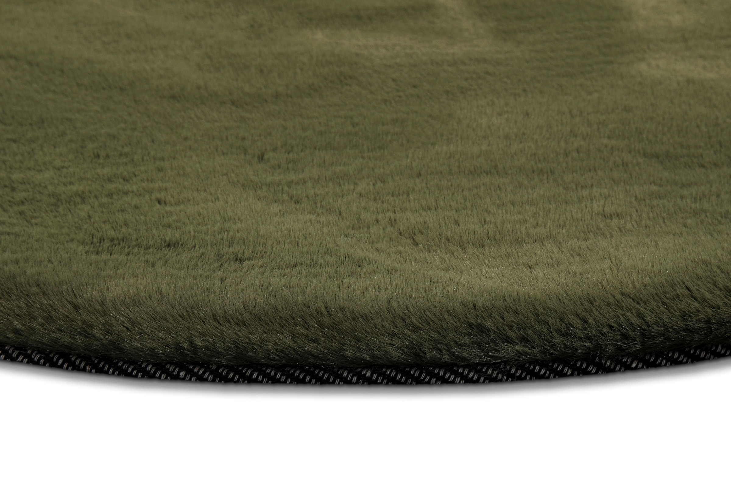 Esprit Hochflor-Teppich »Alice  ESP-4377  Kunstfell« rund 25 mm Höhe Kaninchenfell-Haptik, besonders weich und dicht, für alle Räume