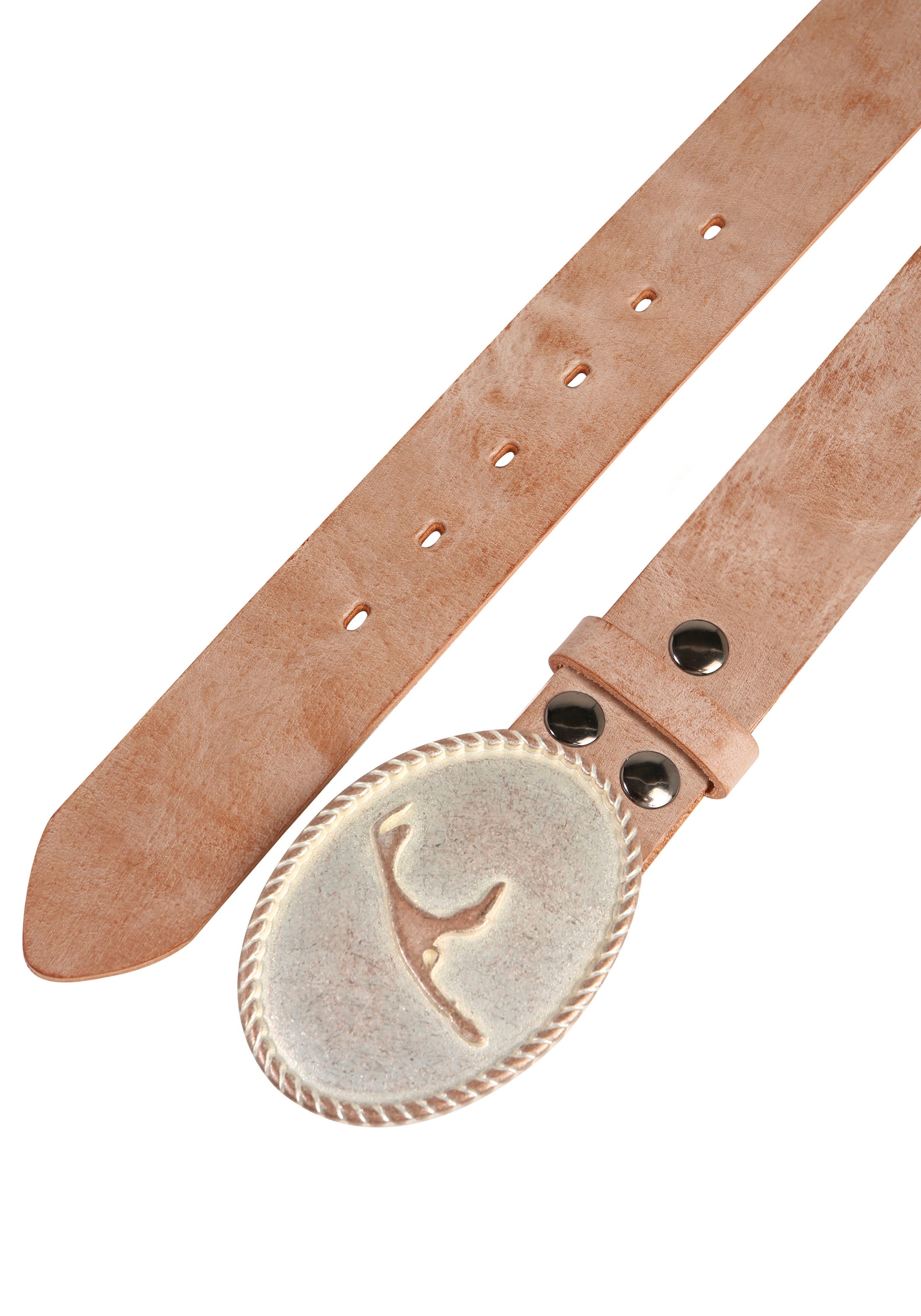 Rettungsring Gürtel Ceinture en cuir mit austauschbarer Schliesse »Sylt Rosa«