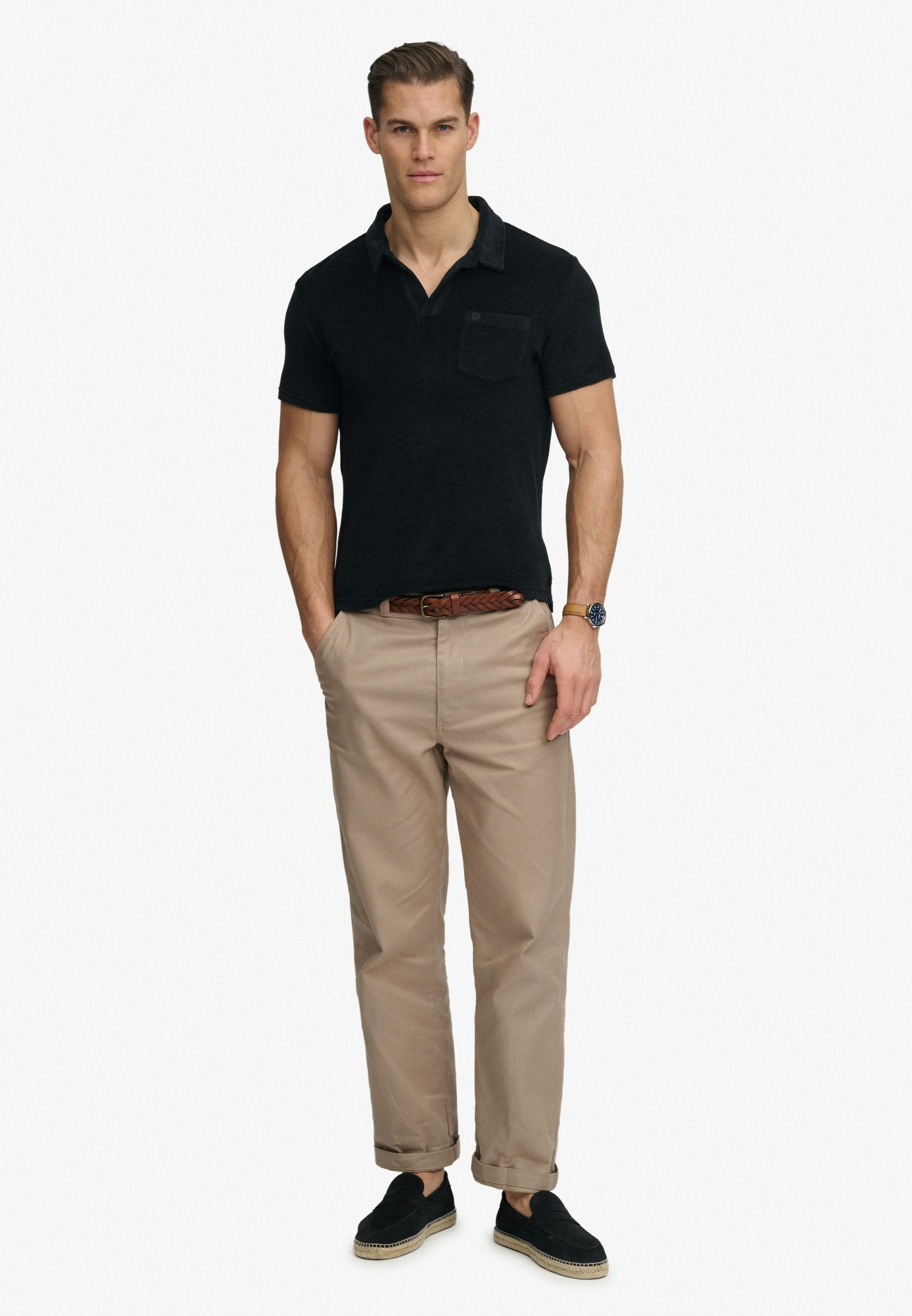 Superdry Poloshirt »TOWELLING POLO« Baumwolle, relaxed fit