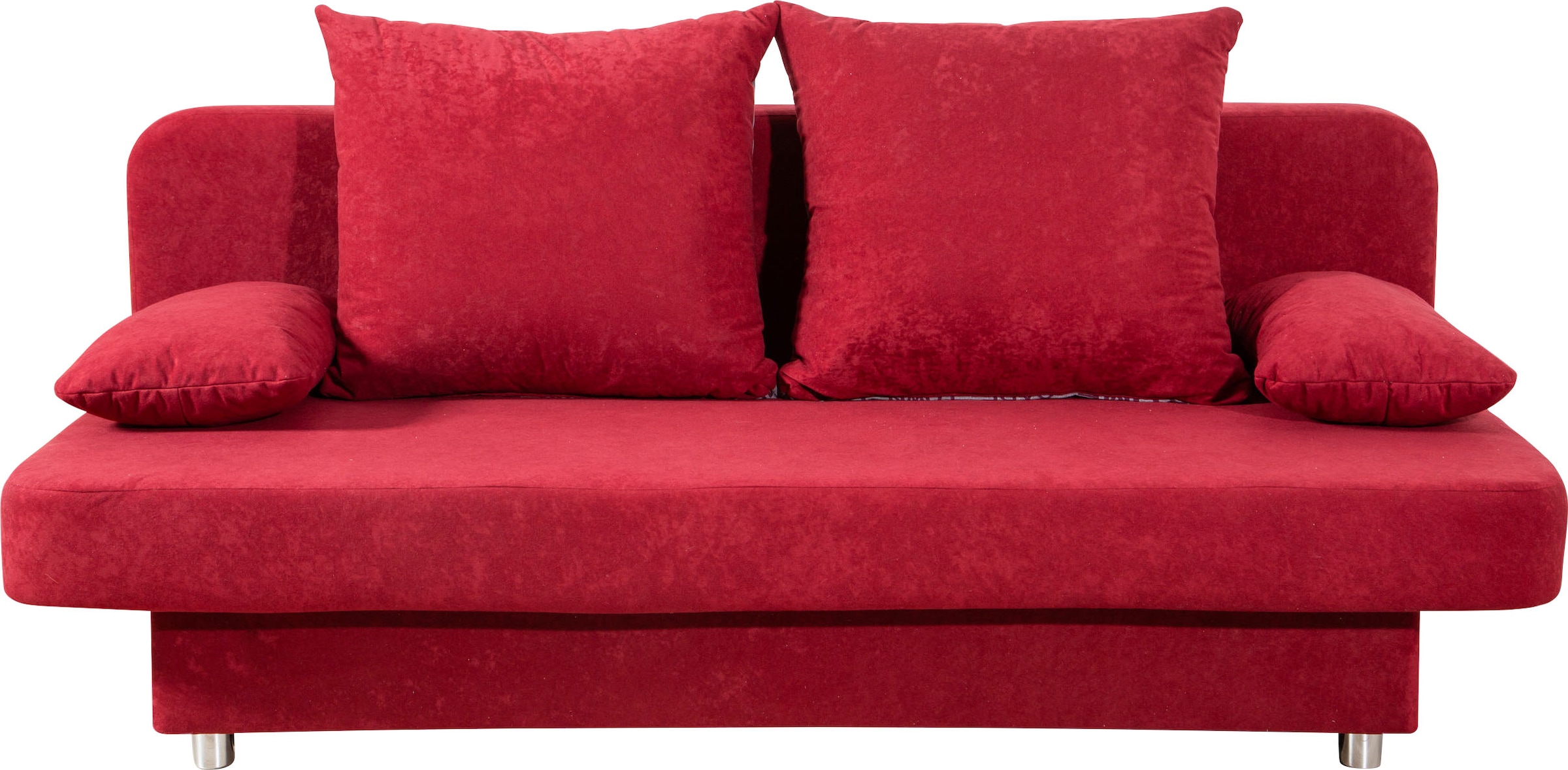 COLLECTION AB Schlafsofa »Ulla inkl. Bettfunktion und Bettkasten« Schlafsofa,Bettfunktion,Bettkasten,inkl. Rückenkissen,Armlehnekissen