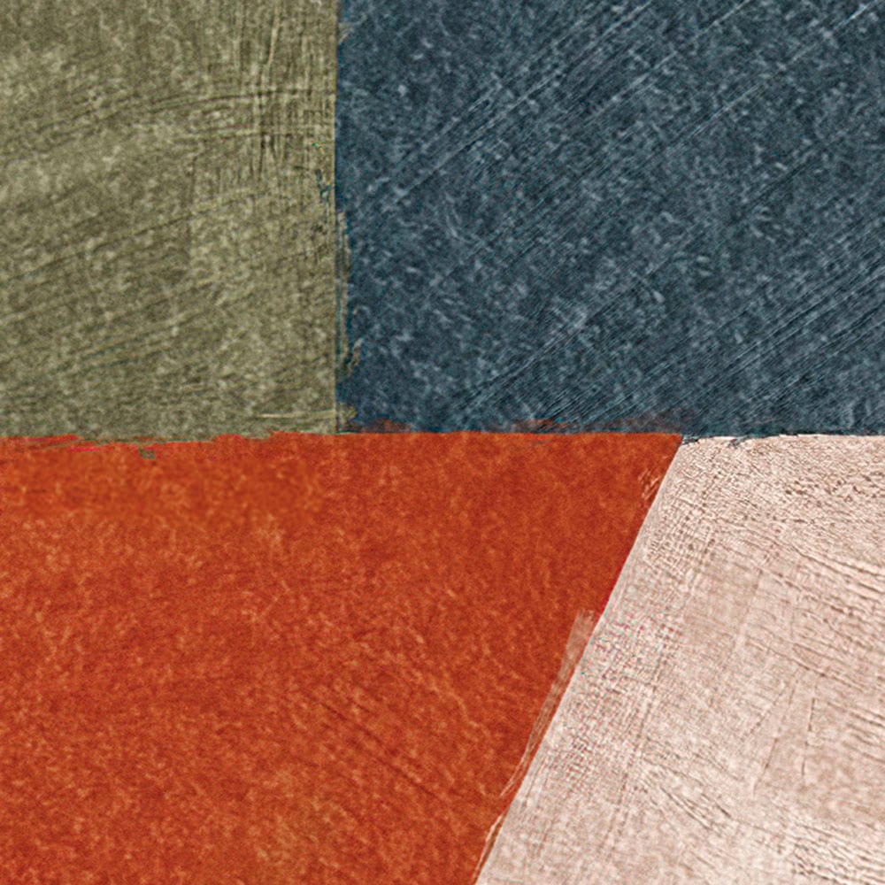 Komar Fototapete »Digitaldruck Vlies - Tribal Tiles - Grösse 400 x 250 cm«, bedruckt, Wohnzimmer, Schlafzimmer
