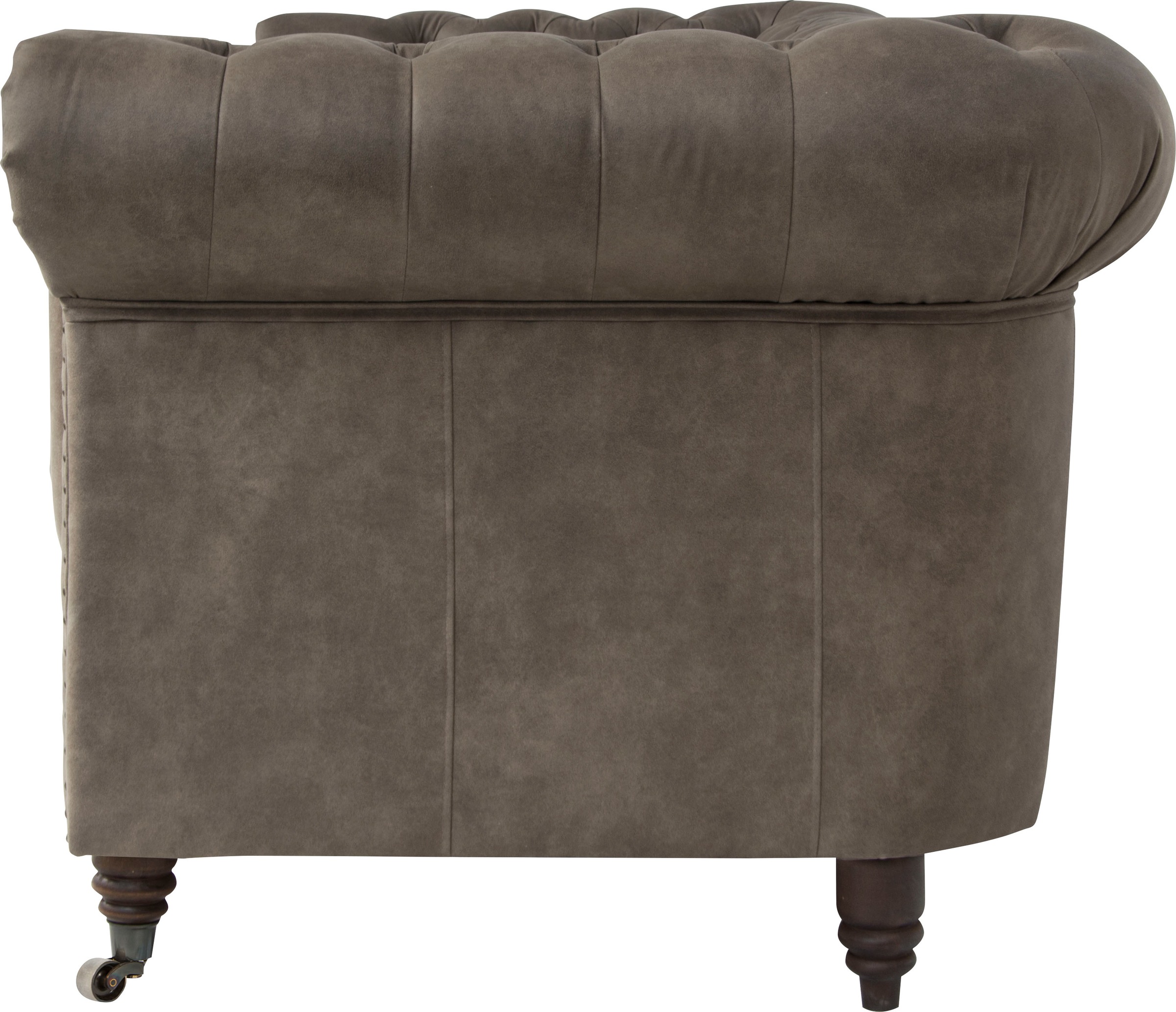 Home affaire Canapé Chesterfield »Aarburg« aufwändige Knopfheftung und Ziernägel im Chesterfield-Design