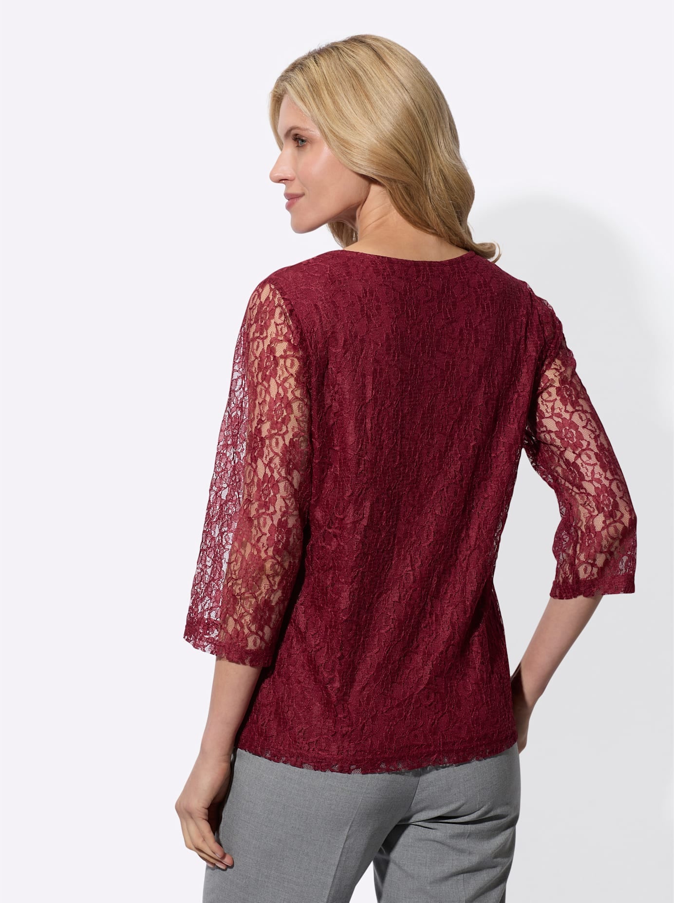 Classic Basics Spitzenshirt »Spitzenshirt«, (1 tlg.)