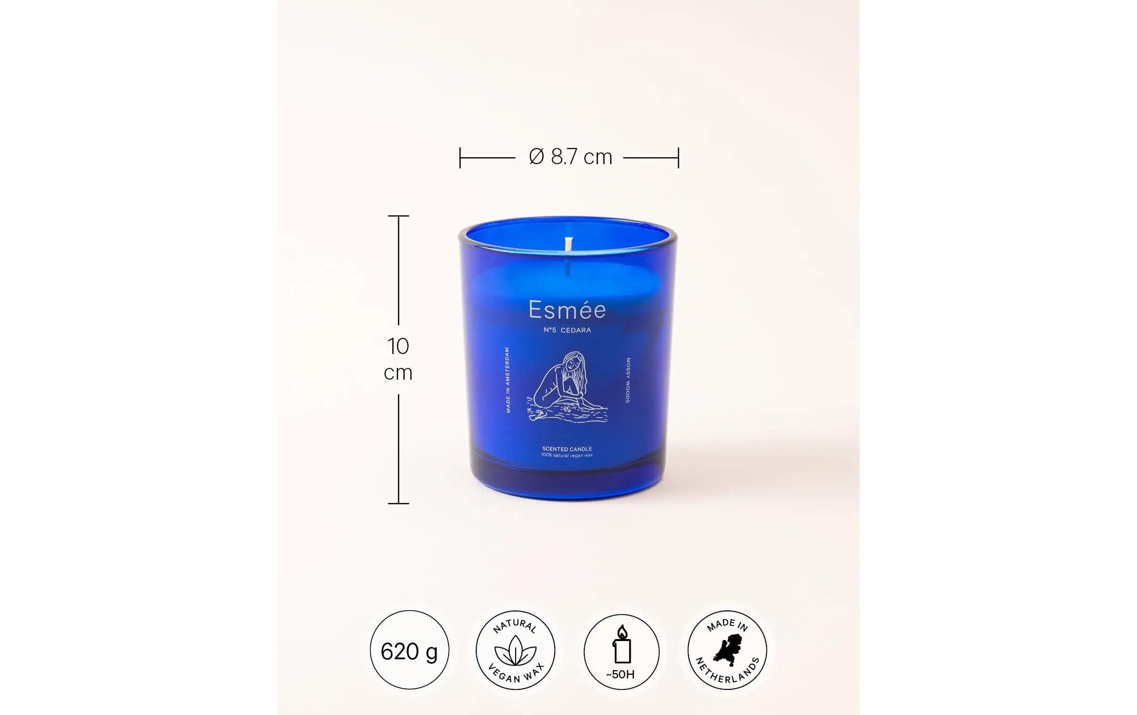 Esmée Duftkerze »N°5 Cedara 280 g«