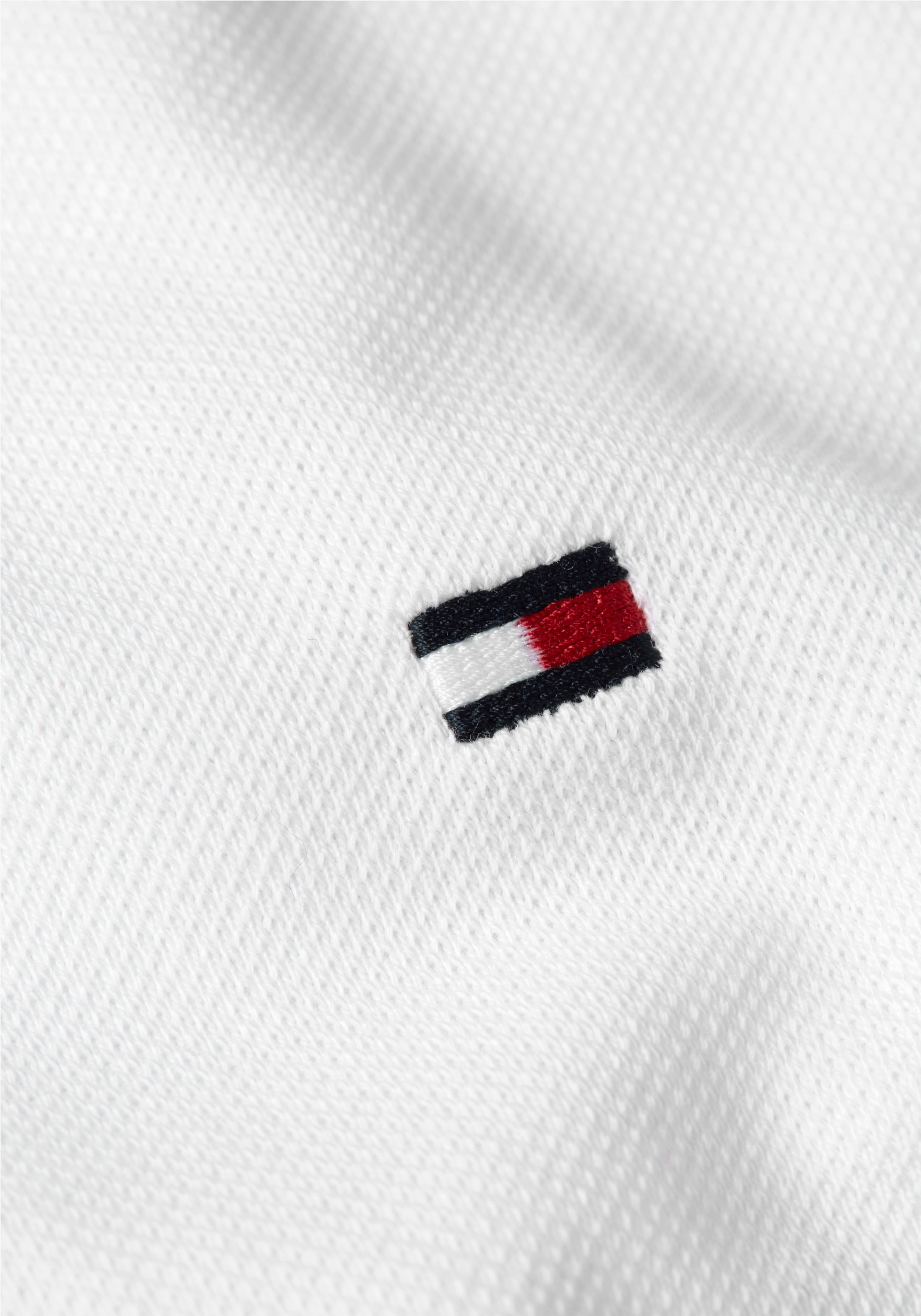 Tommy Hilfiger Poloshirt »1985 RWB TIPPED SLIM LS POLO«, aus weichem Samt