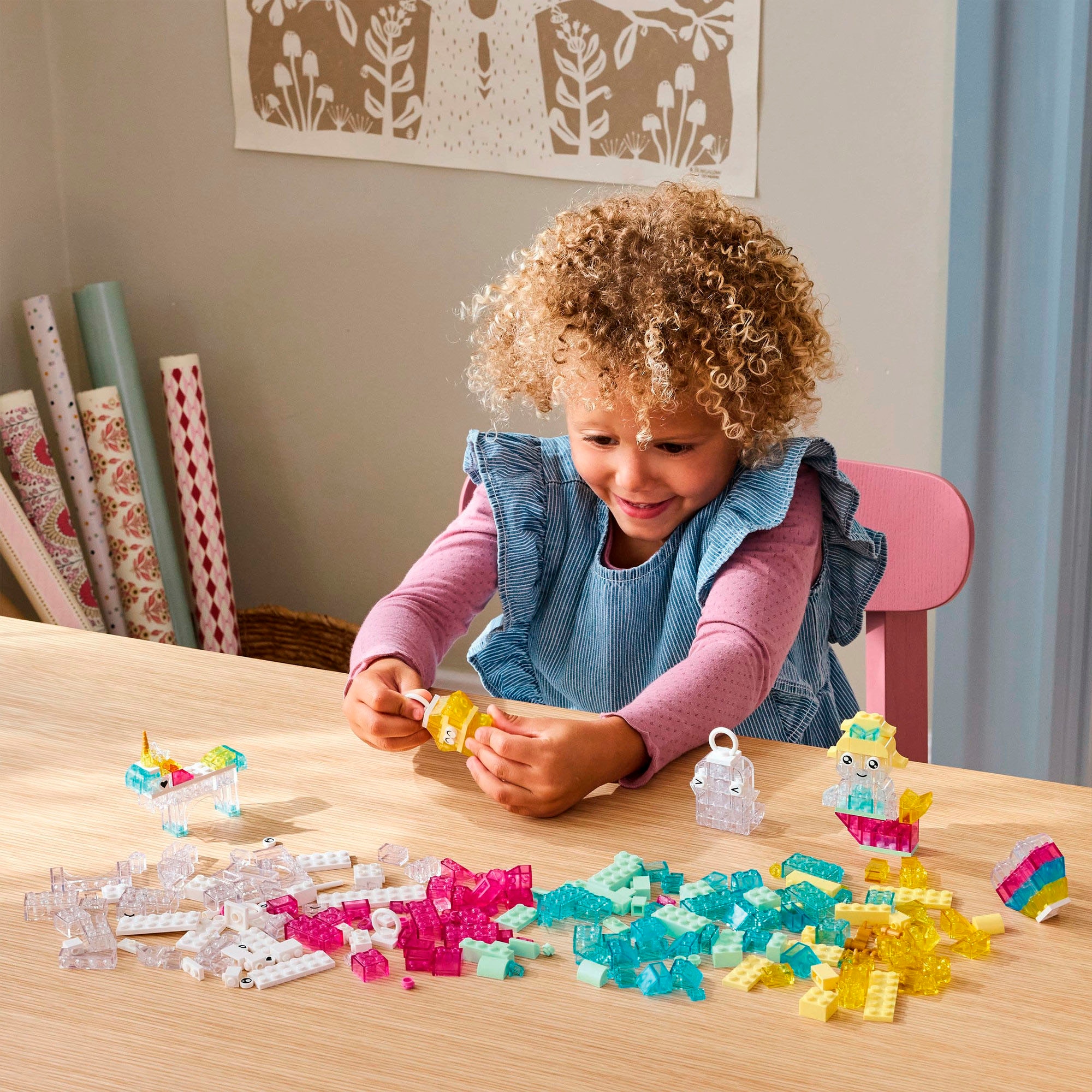 LEGO® Pions de construction »Zauberbox mit durchsichtigen Steinen (11040), LEGO® Classic« Made in Europe