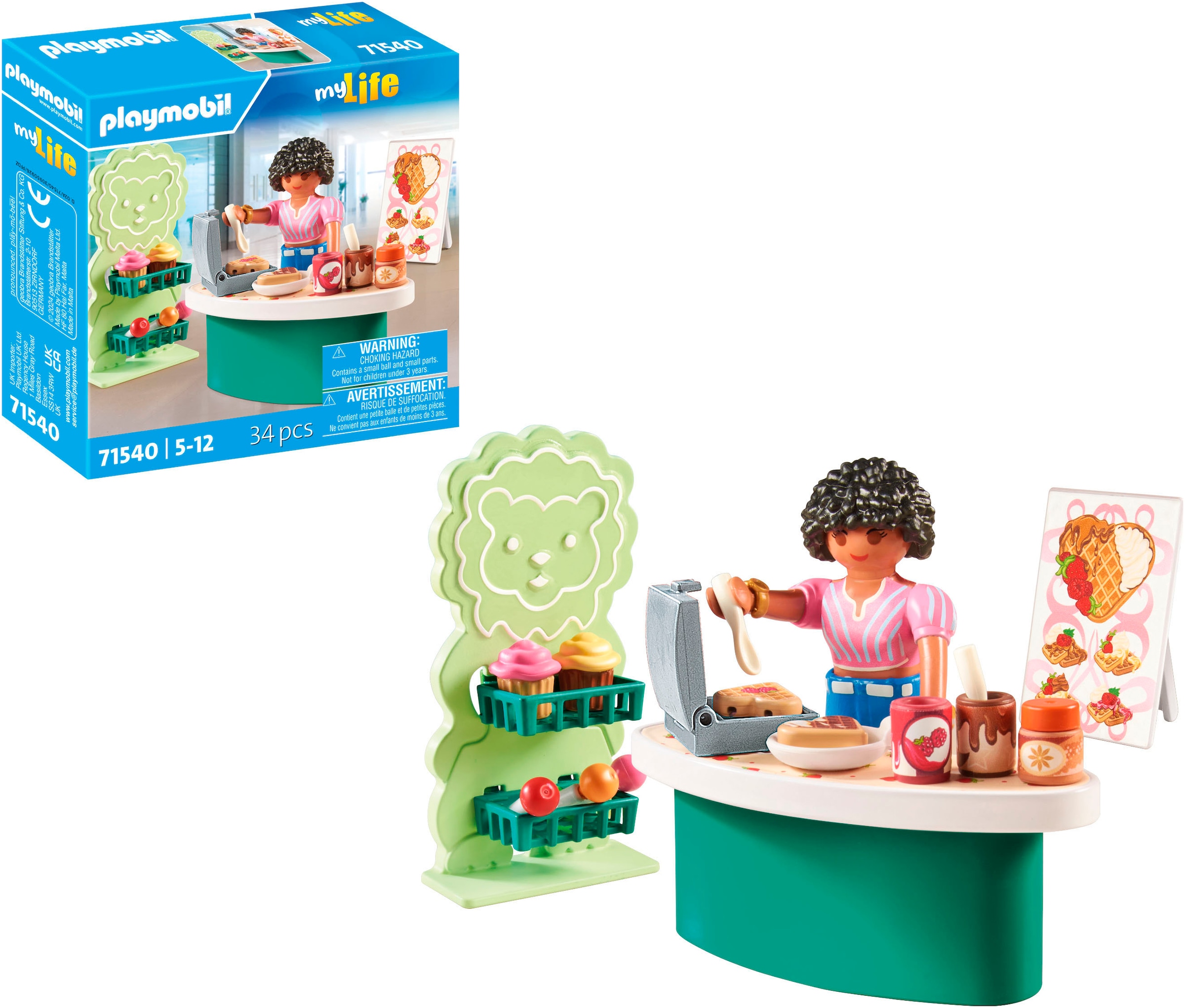 Playmobil® Konstruktions-Spielset »Süssigkeitenstand (71540), My Life« Made in Europe
