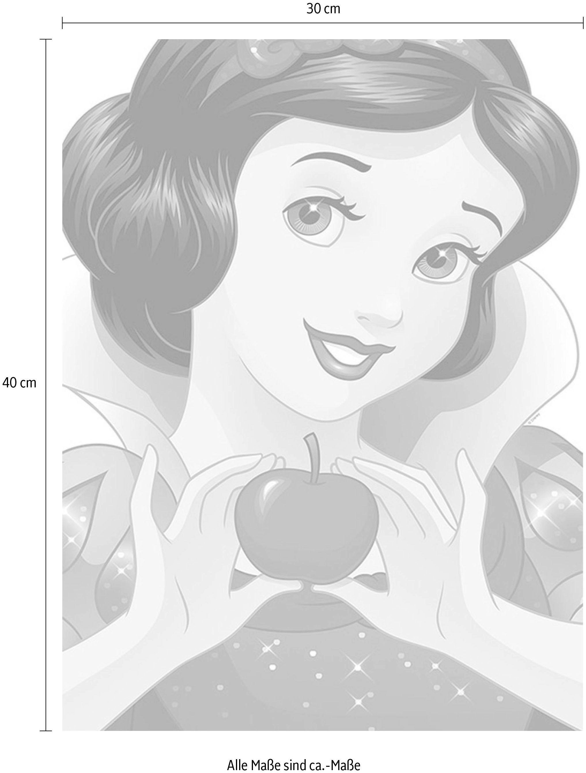 Komar Bild »Snow White Portrait«, Disney, (1 St.), Wandbild zur Dekoration im Kinderzimmer - ohne Rahmen