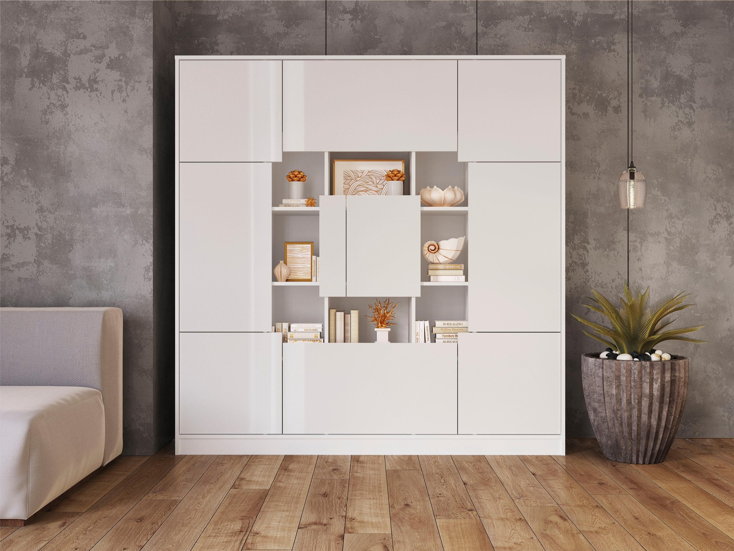 Image of INOSIGN Highboard »Kasper«, mit viel Stauraummöglichkeiten, 177 cm breit bei Ackermann Versand Schweiz