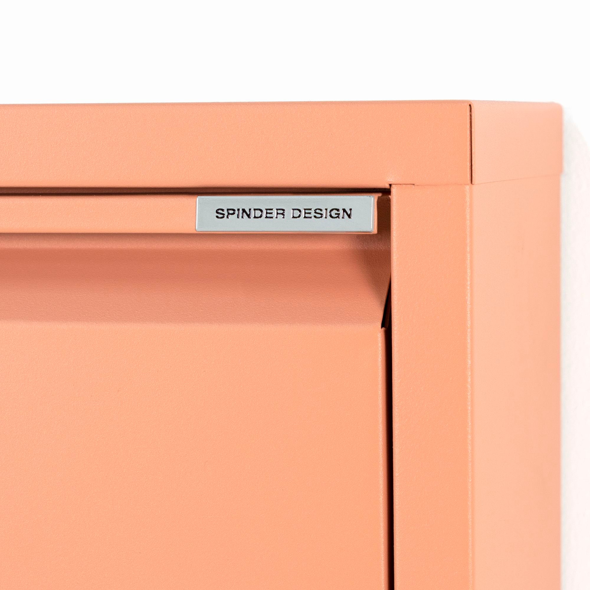Spinder Design Armoire à chaussures métal, largeur 75 cm, profondeur 12,5 cm